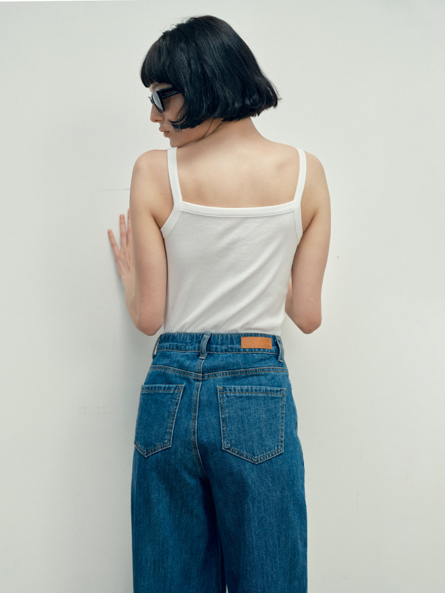 9164 LIGHT WIDE DENIM PANTS (M/INDIGO)