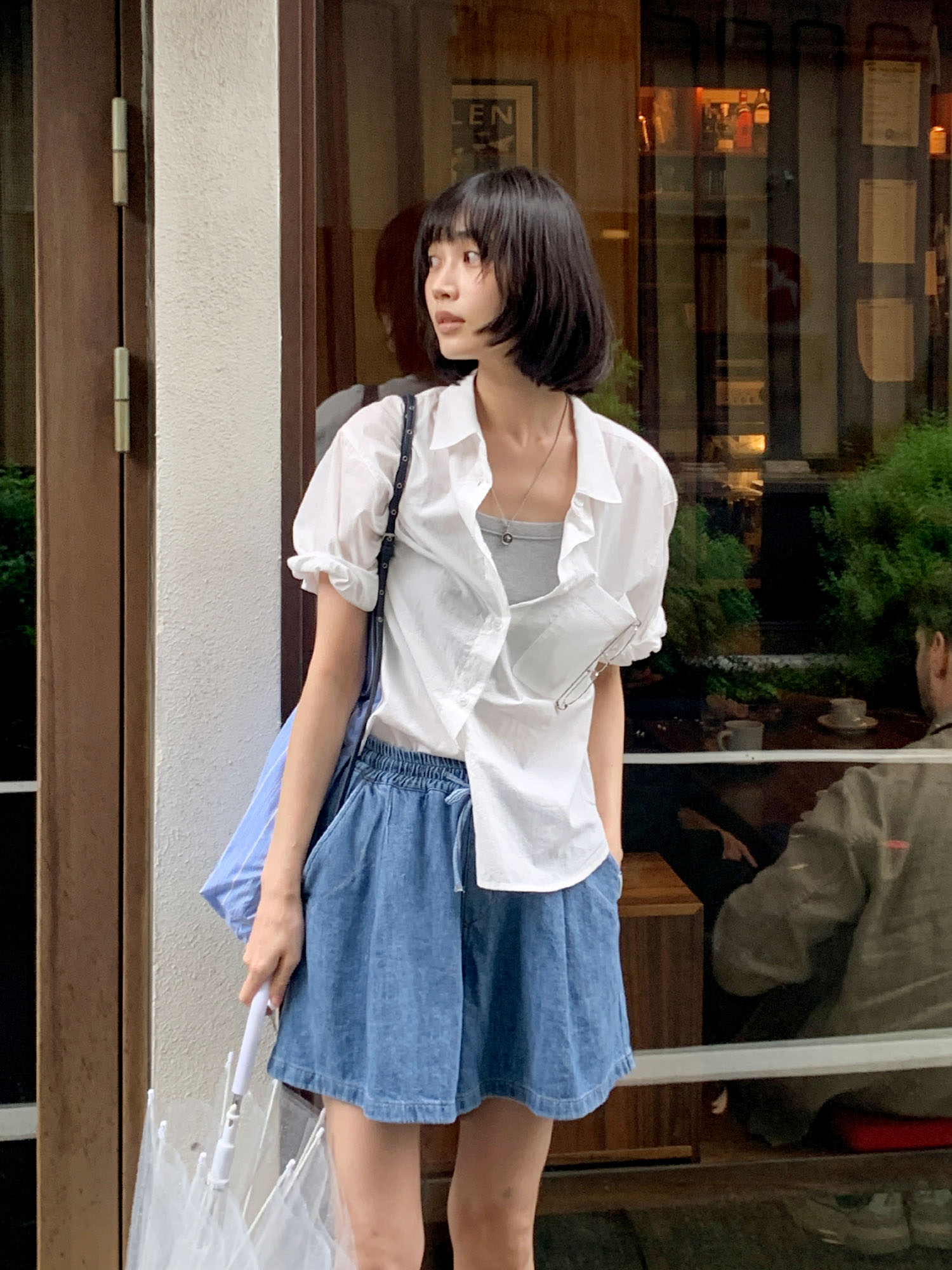 4214 ROUND NECK HALF SLEEVE T-SHIRT (WHITE)