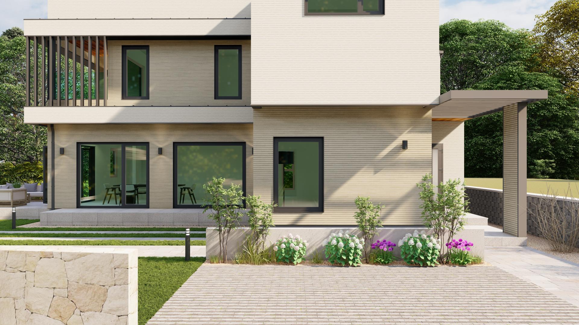 RA021 경량목구조 전원주택 이미지 6