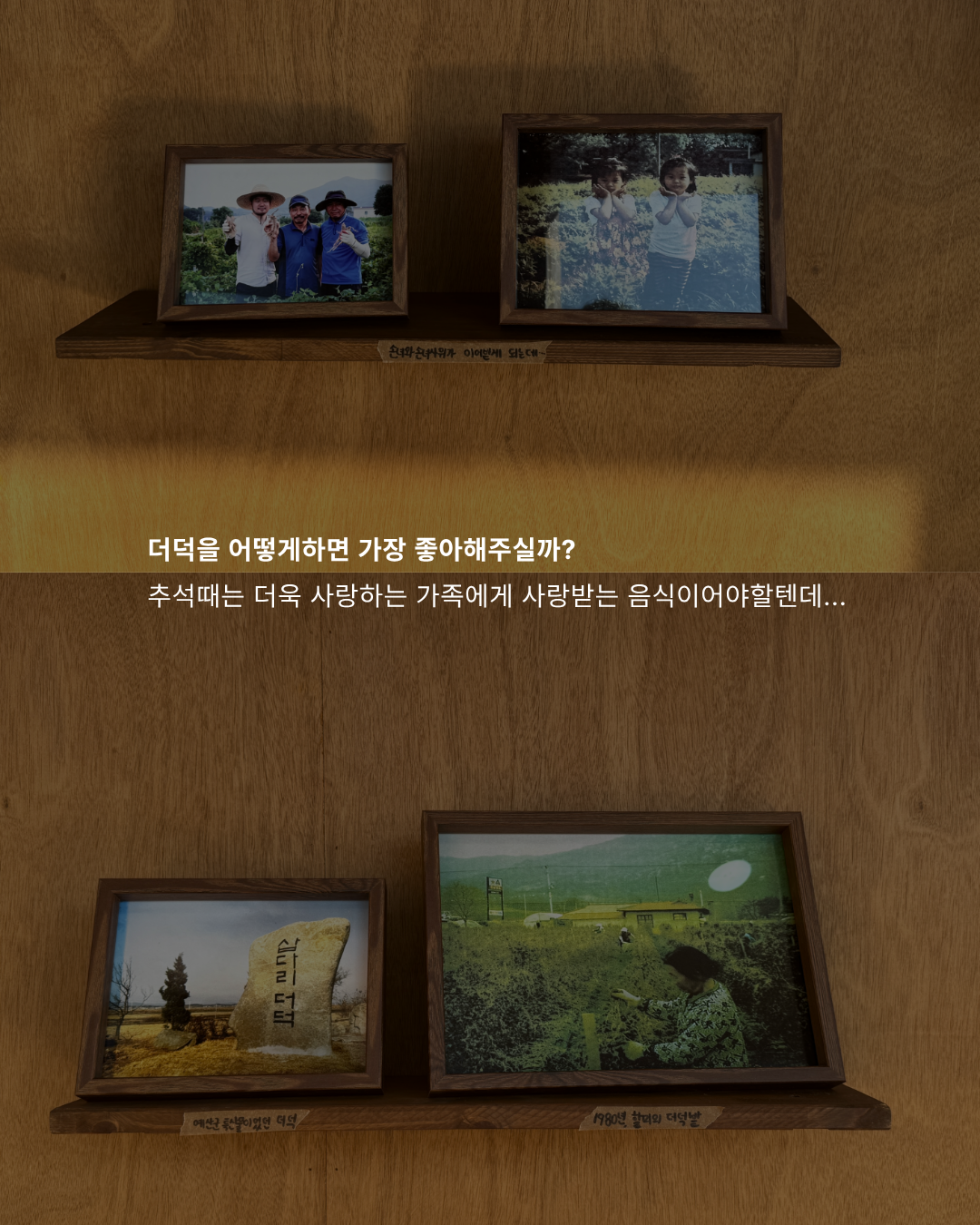 [농장직송]더덕구이 더덕무침 더덕몽 200g 3인분(400g 600g 1kg)