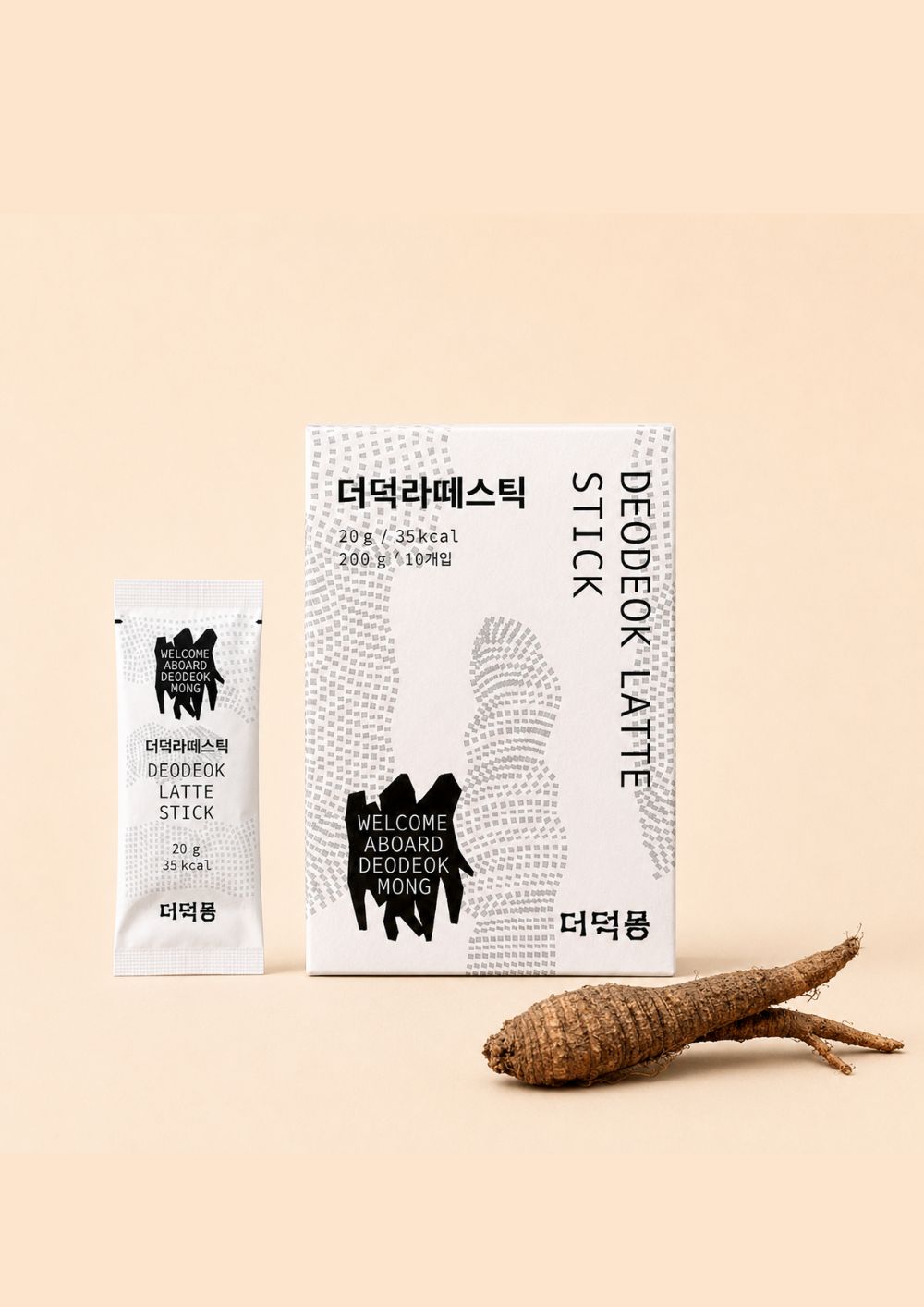 [농장직송]더덕라떼 스틱 20g x 10개입 [더덕몽]