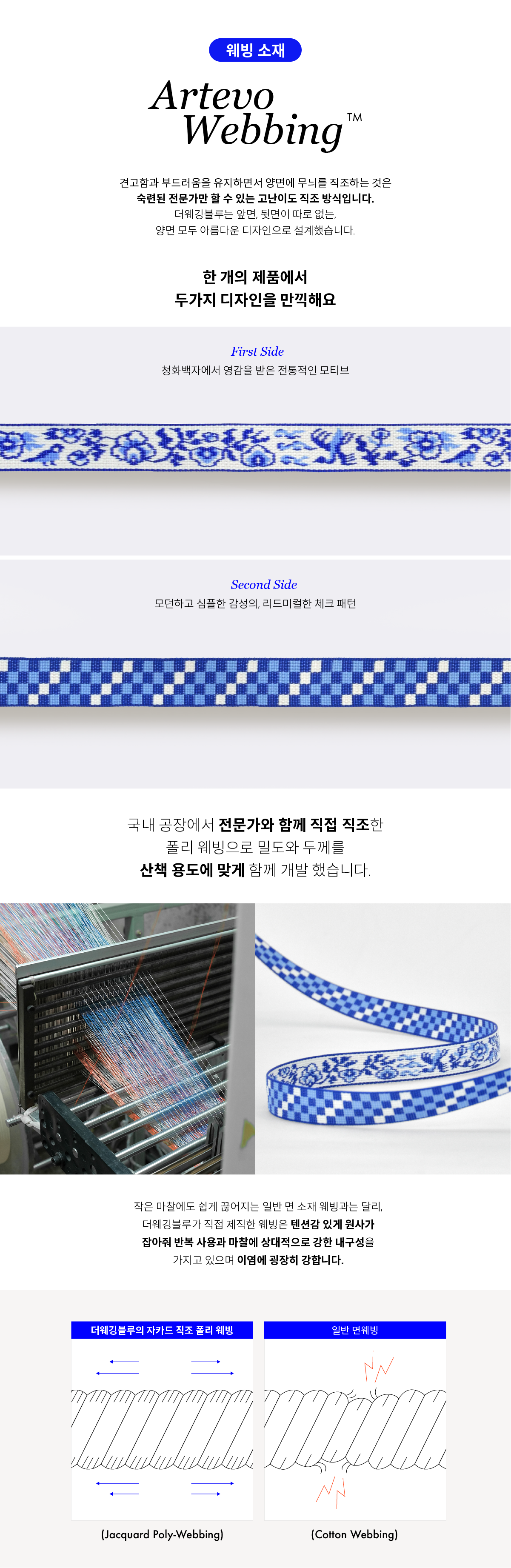 Blue Birds Signature Collar (청화백자)