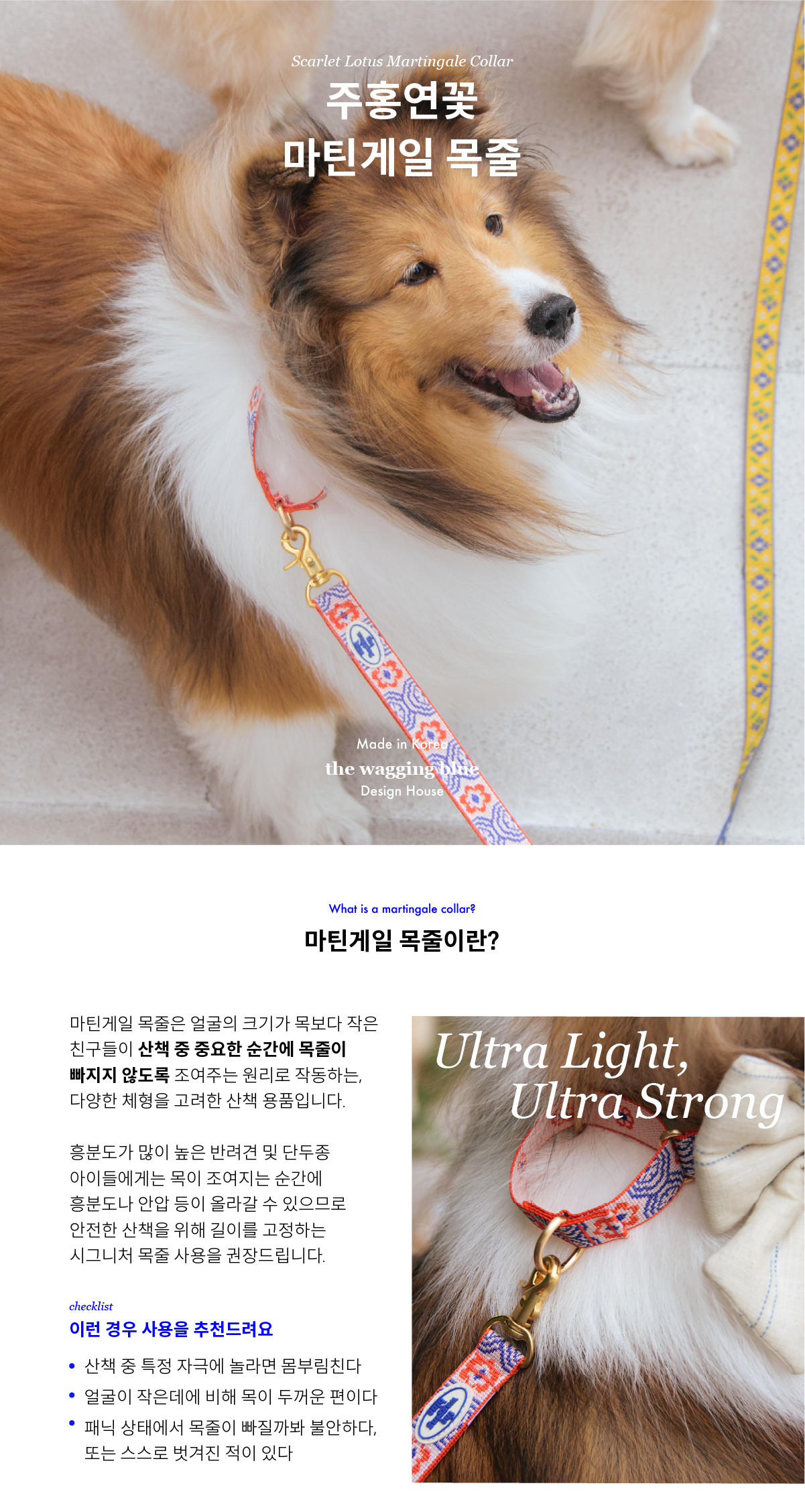 Scarlet Lotus Martingale Collar