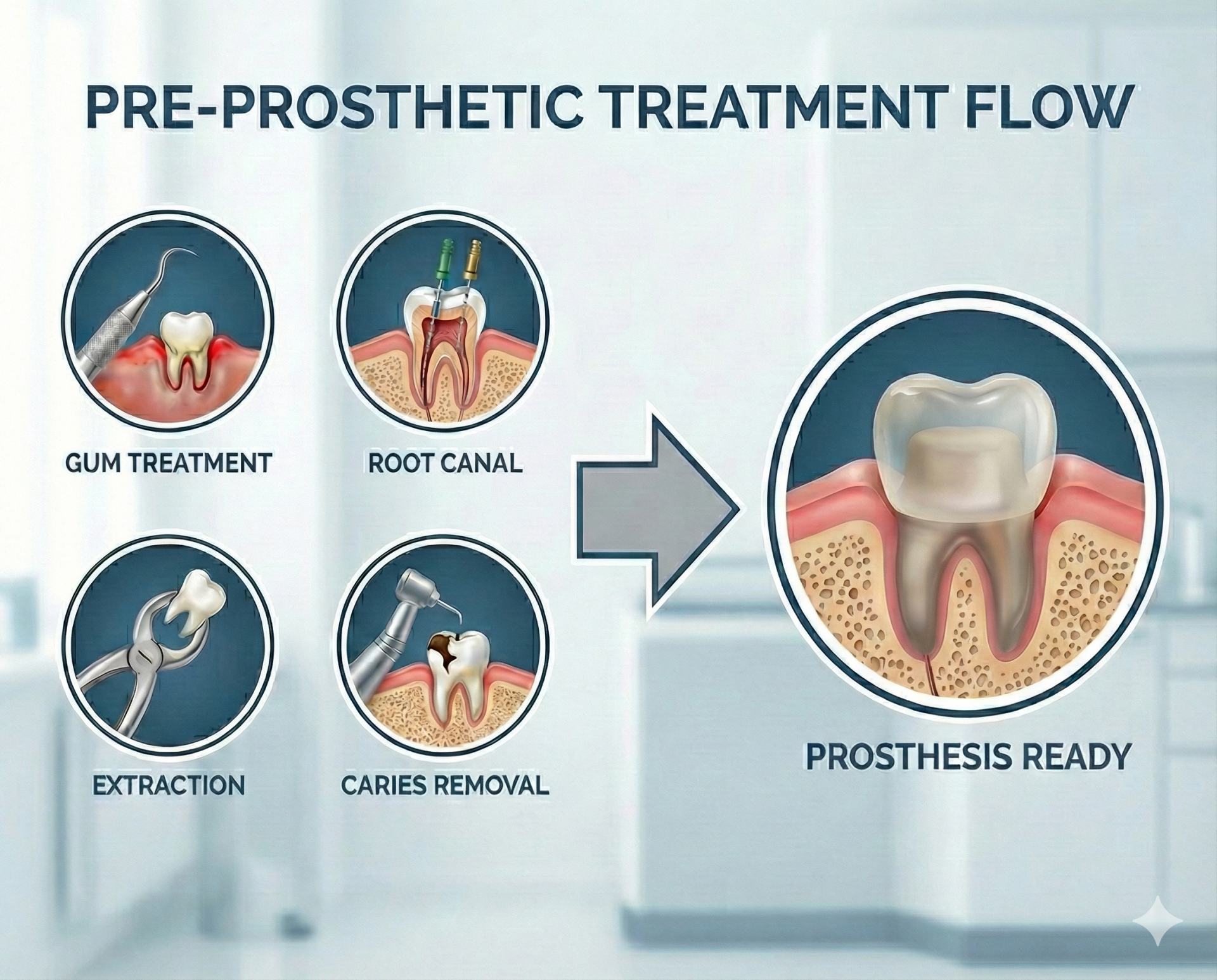 보철 전 사전 치료