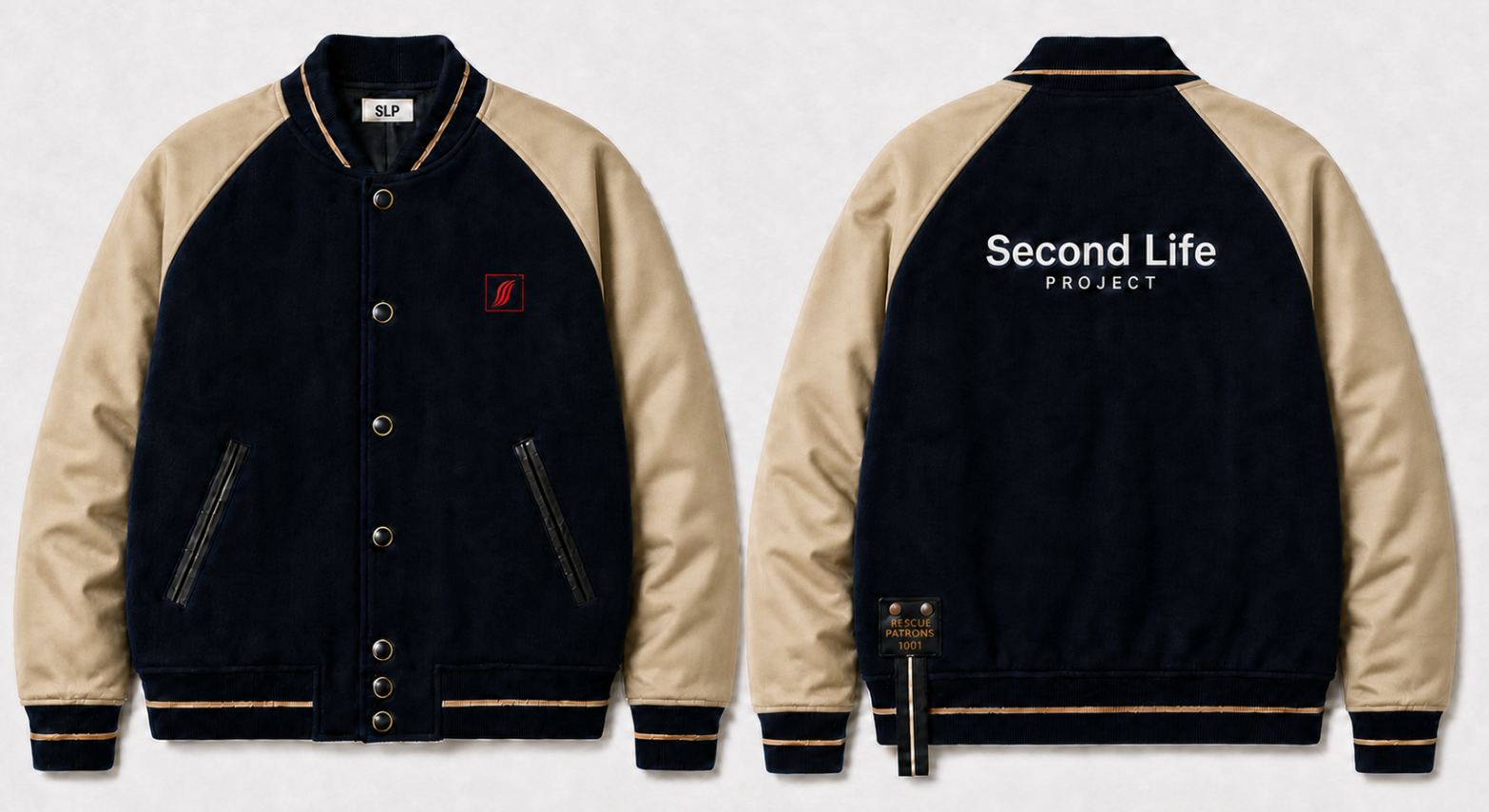 econd Life Signature Varsity Jacket_1001