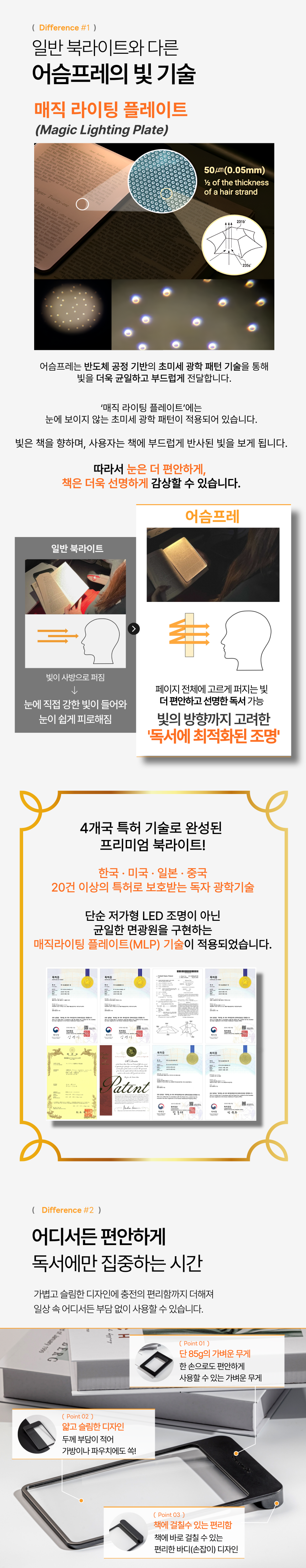 어슴프레 라이트에디션 웜톤 LED