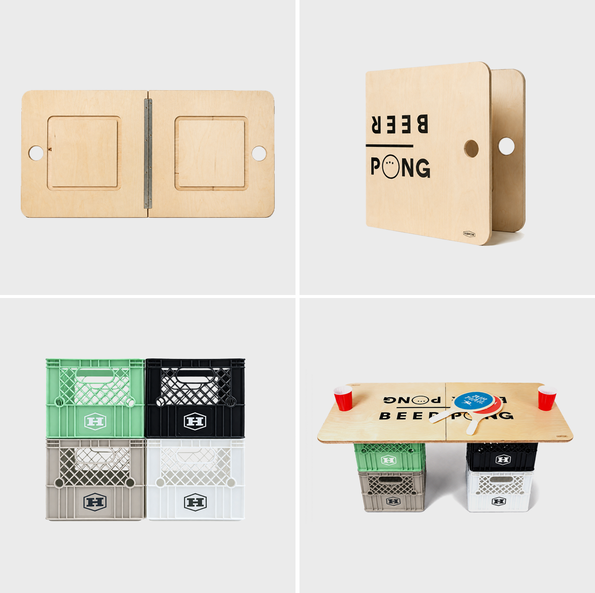 [B-GRADE] 밀크박스 비어퐁 SET