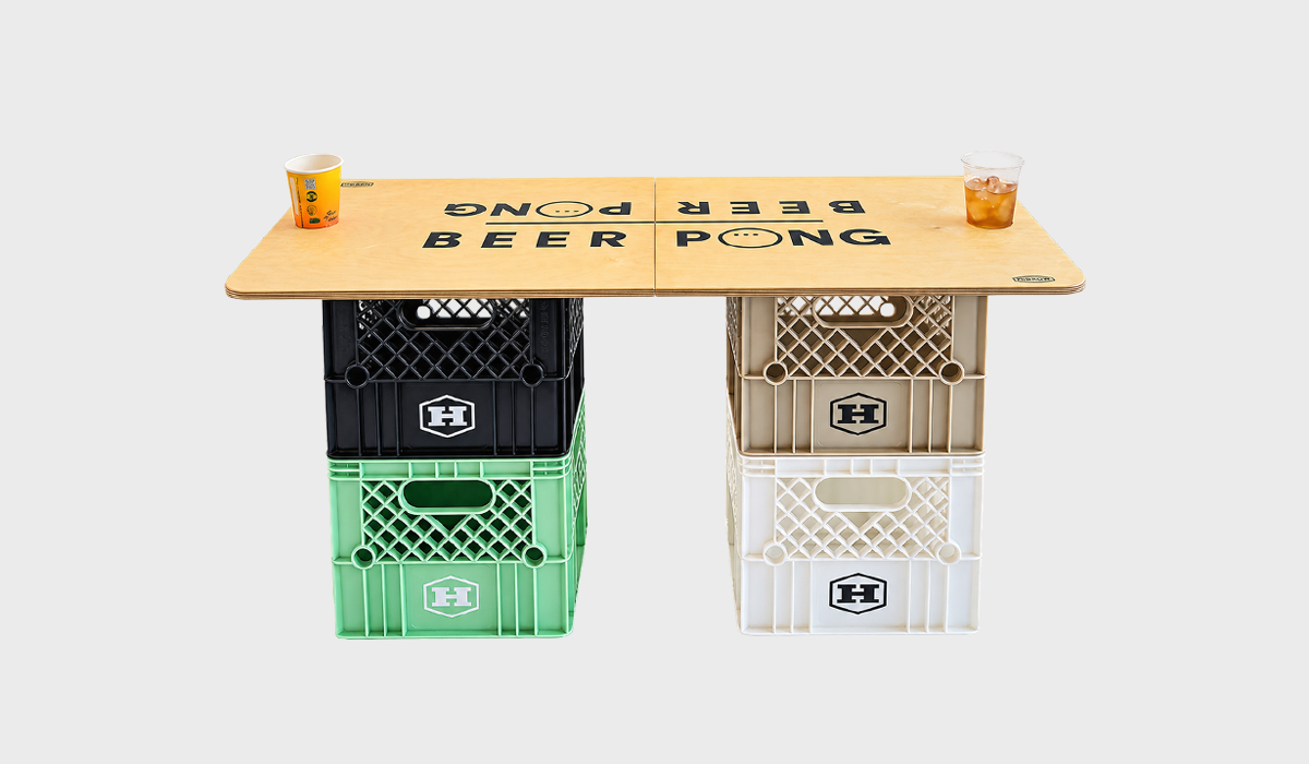[B-GRADE] 밀크박스 비어퐁 SET