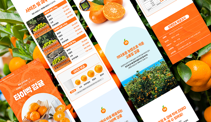 과일 상세페이지제작