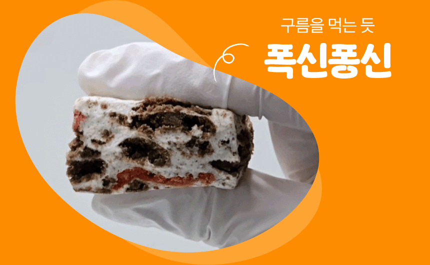 쫀득쿠키 포트폴리오 | 동결건조 토핑이 돋보이는 수제 간식 콘텐츠 디자인 사례