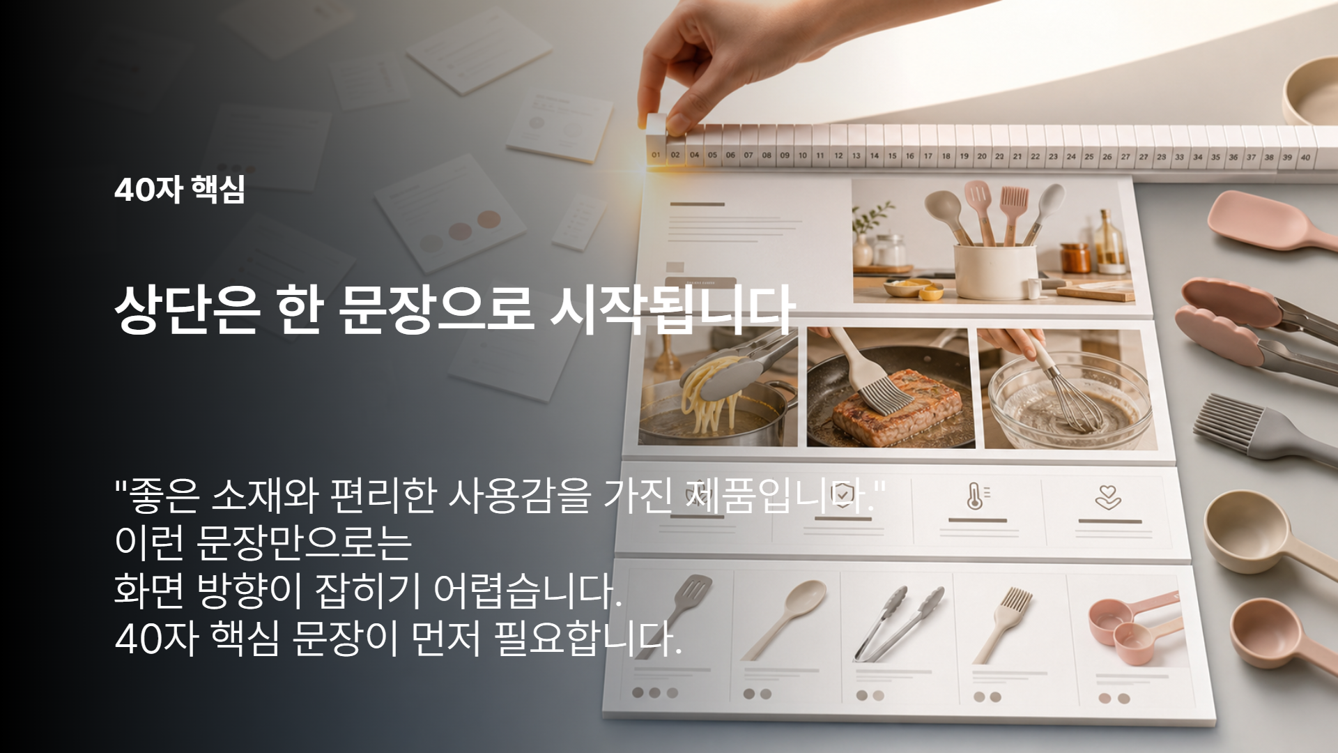 자 핵심 문장 작성표