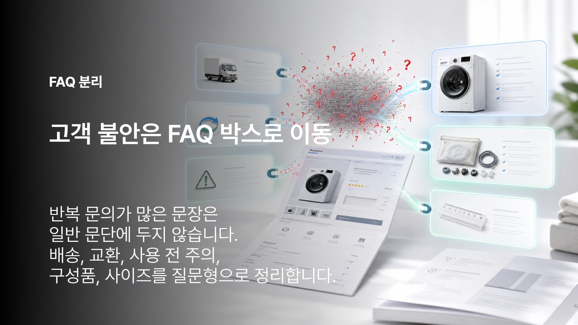 고객 질문 FAQ 박스