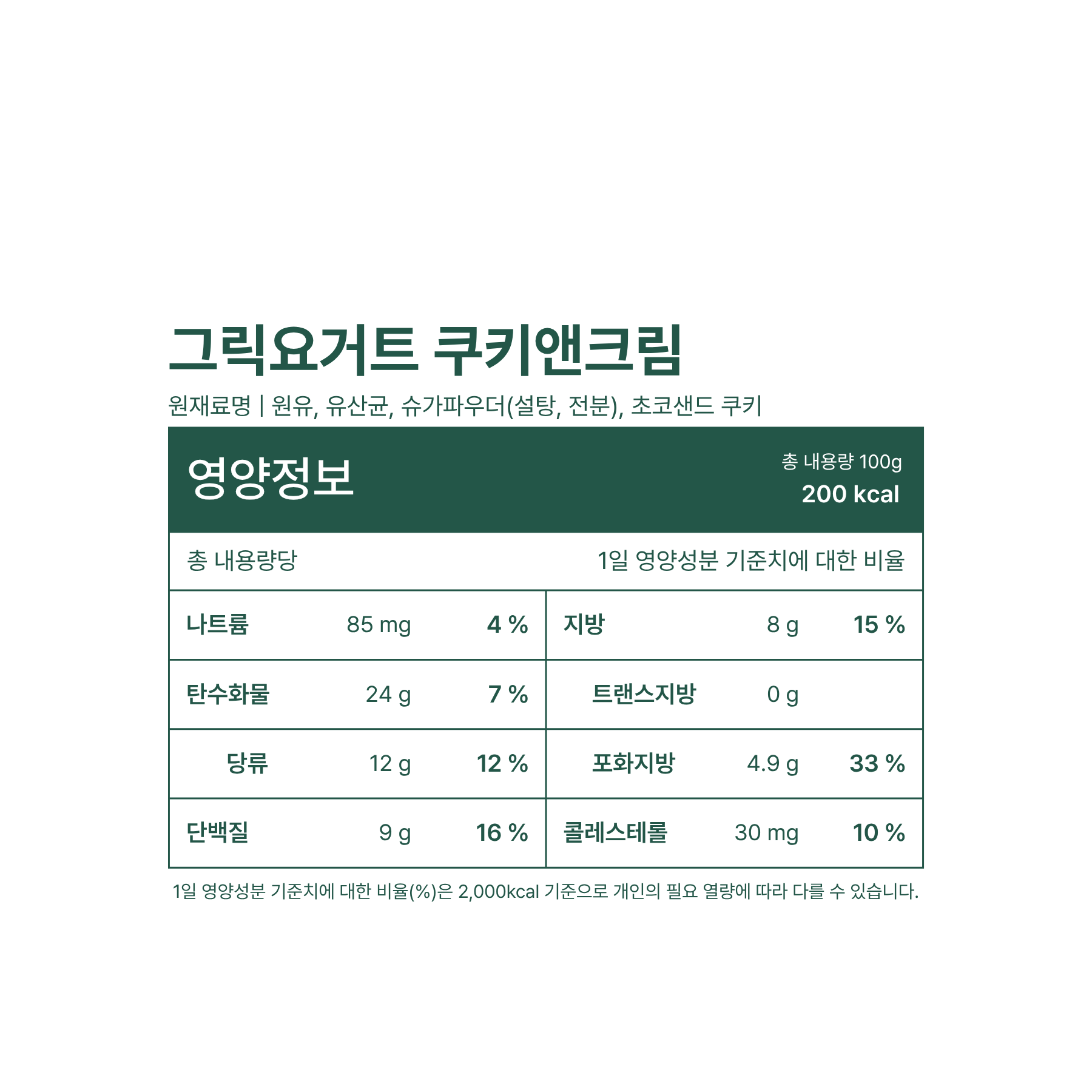 레이지요거트 프리미엄 오레오