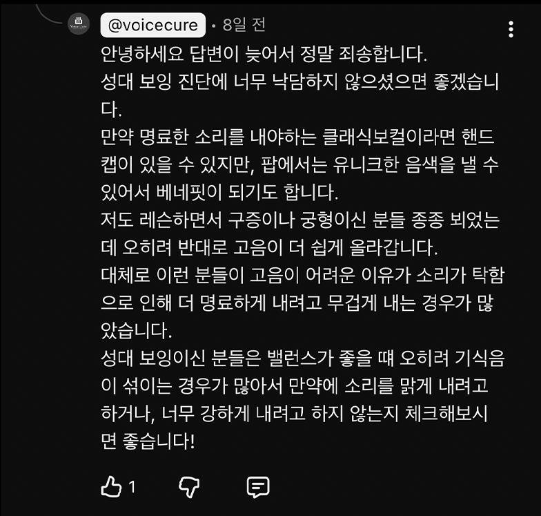 보컬레슨후기, 보컬학원후기, 발성학원, 발성레슨, 믹스보이스, 강남보컬학원, 강남보컬레슨, 역삼보컬학원, 발성교정