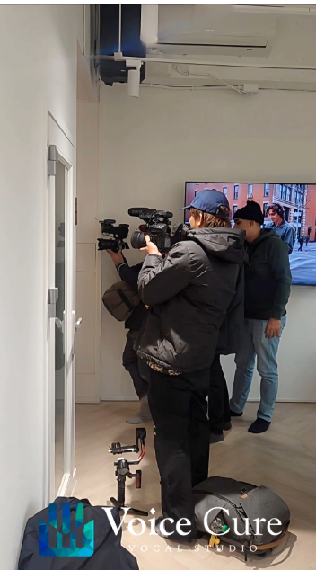 강남보컬학원 보이스큐어 보컬레슨 수업 현장