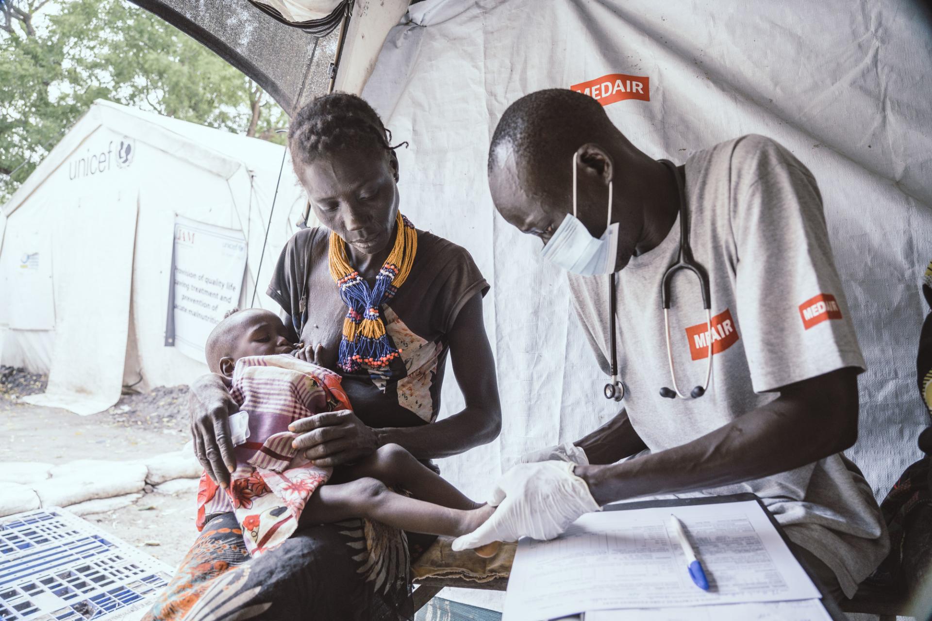 메데어남수단영양실조긴급구호