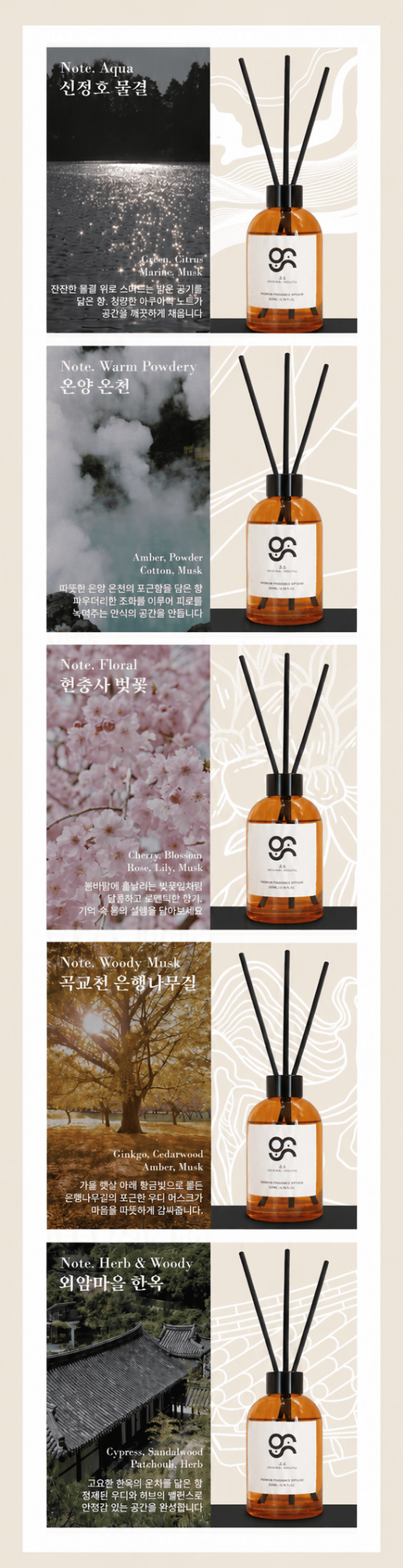 THE SCENT OF ASAN(더 센트 오브 아산 디퓨저) 200ml