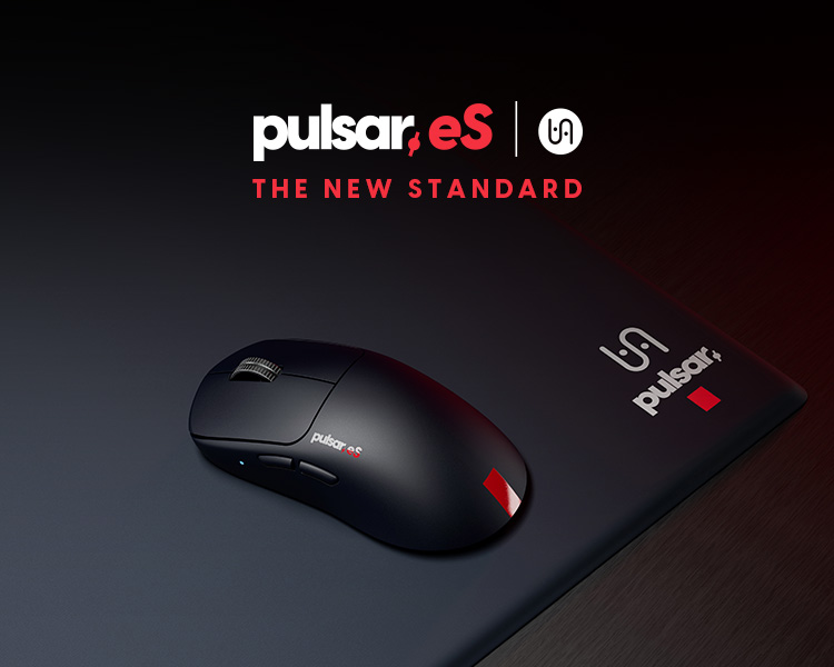 PULSAR 펄사 ES-FS-1 미디엄 대칭형 무선 게이밍 마우스 (미디움 VAXEE 협)