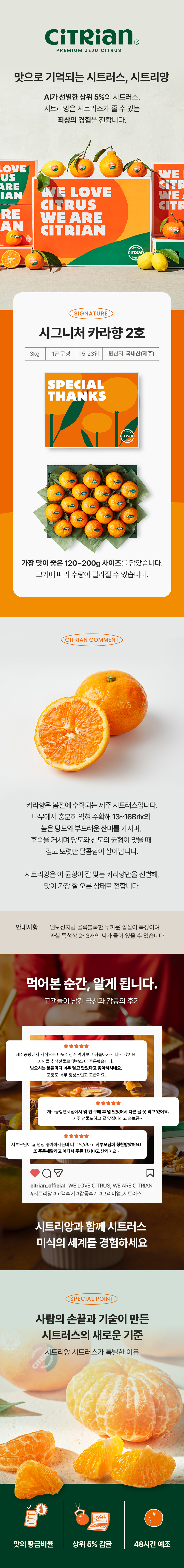 [사업자전용] [가정의달 에디션] 시그니처 카라향 2호 (3kg / 15~23입)