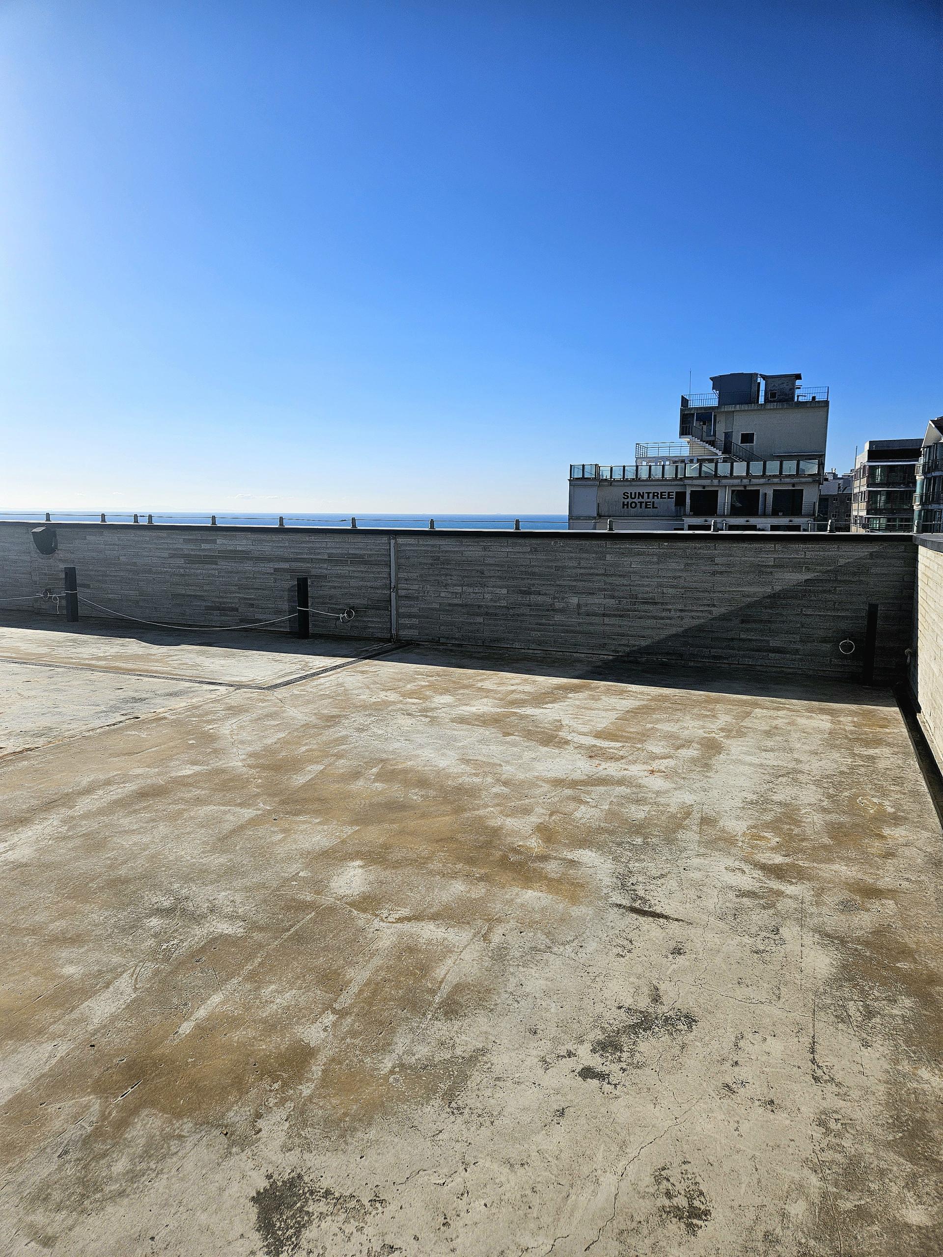 부산 해운대 H사 빌딩 옥상방수 스틸방수 스테인리스옥상방수 스테인리스 스텐방수 시공현장 (주)연합스틸 보강형 시공전