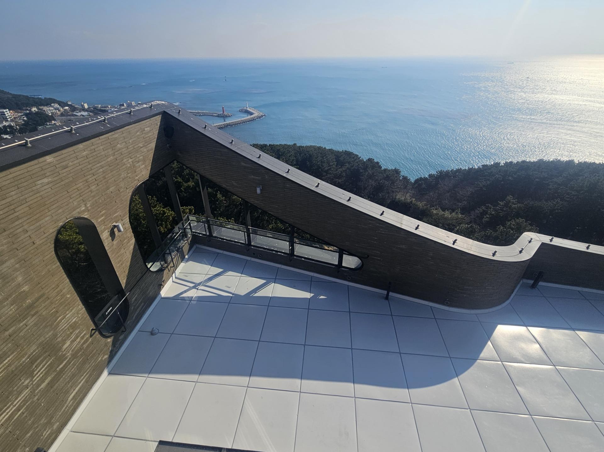 부산 해운대 H사 빌딩 옥상방수 스틸방수 스테인리스옥상방수 스테인리스 스텐방수 시공현장 (주)연합스틸 보강형 시공후