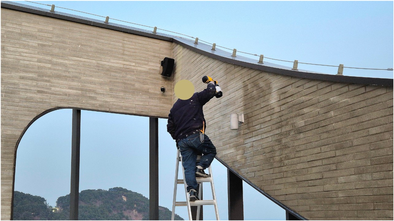 부산 해운대 H사 빌딩 옥상방수 스틸방수 스테인리스옥상방수 스테인리스 스텐방수 시공현장 (주)연합스틸 보강형 시공후