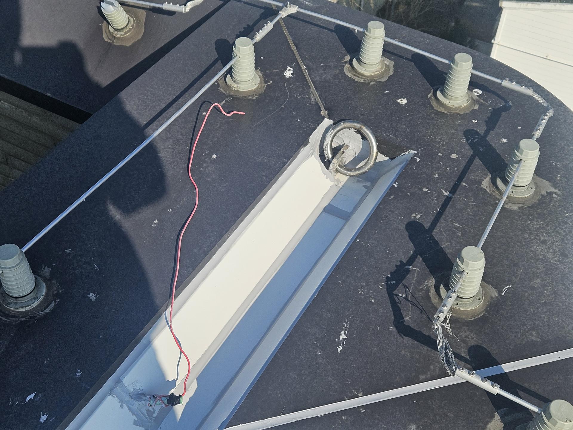 부산 해운대 H사 빌딩 옥상방수 스틸방수 스테인리스옥상방수 스테인리스 스텐방수 시공현장 (주)연합스틸 보강형 시공후