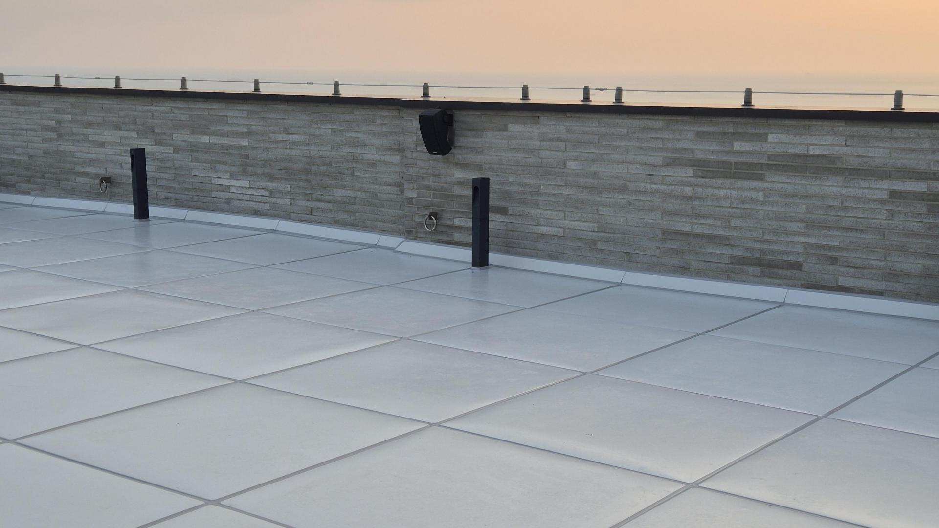 부산 해운대 H사 빌딩 옥상방수 스틸방수 스테인리스옥상방수 스테인리스 스텐방수 시공현장 (주)연합스틸 보강형 시공후