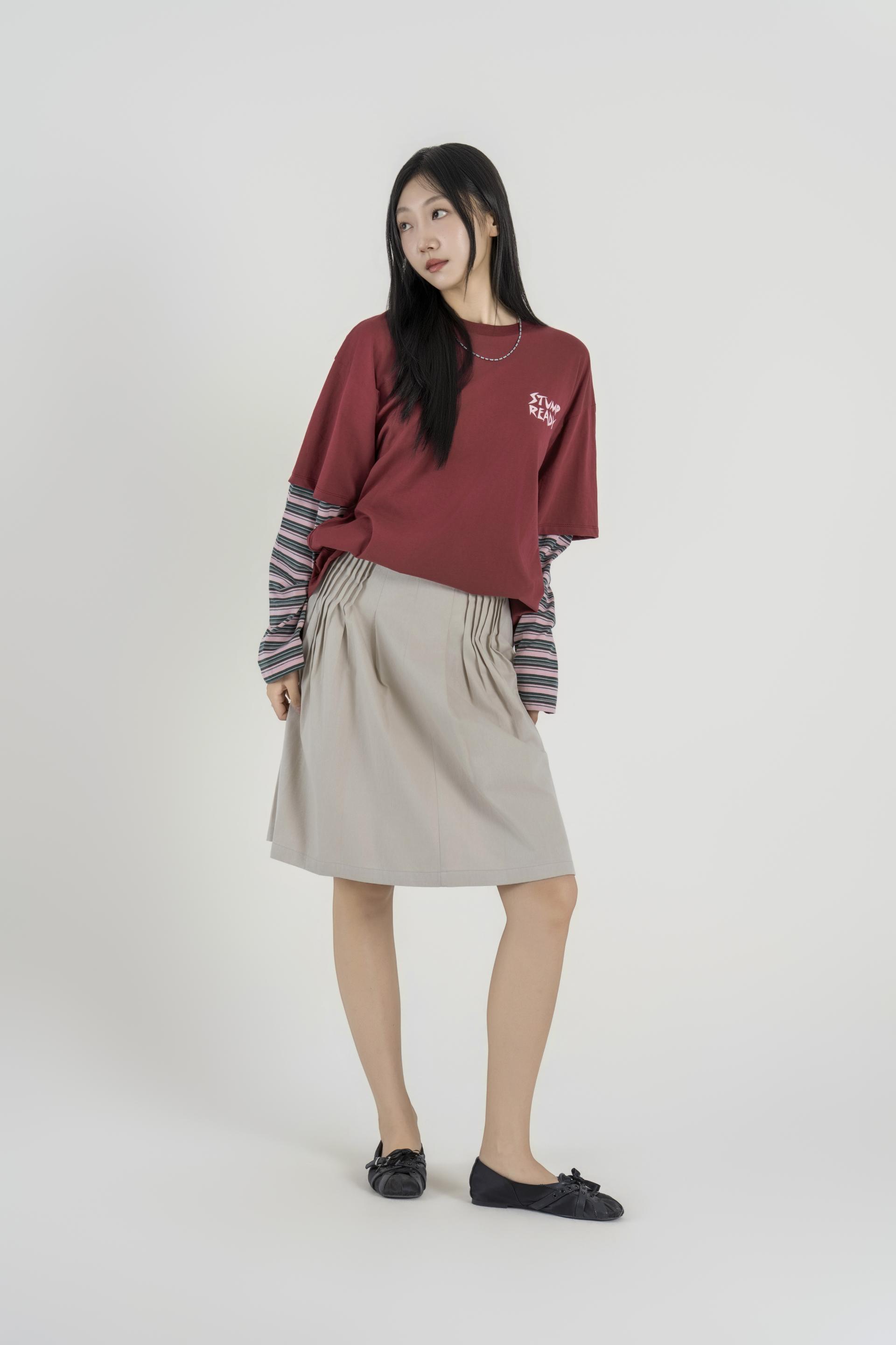 스텀프 레이어드 티셔츠