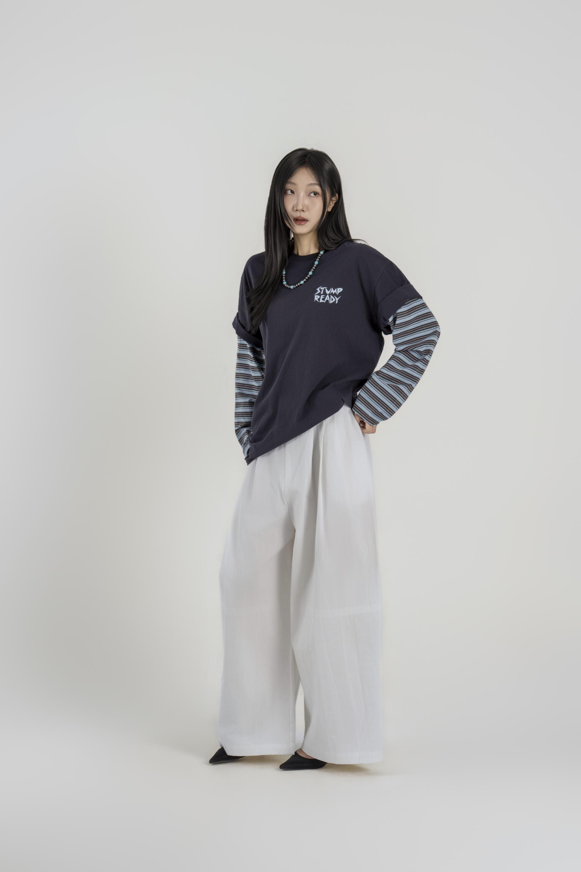 스텀프 레이어드 티셔츠