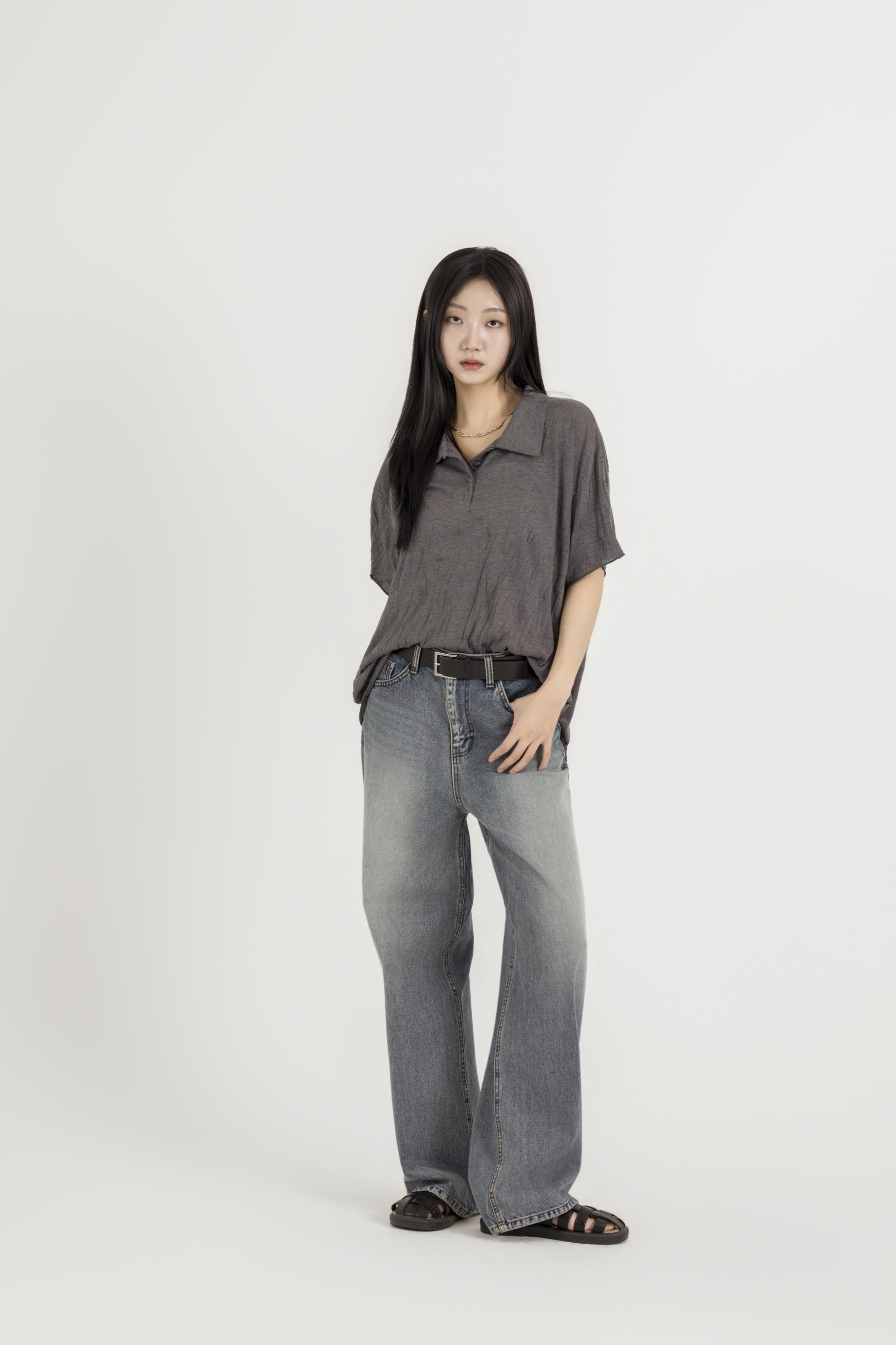 드라이 크링클 카라 탑