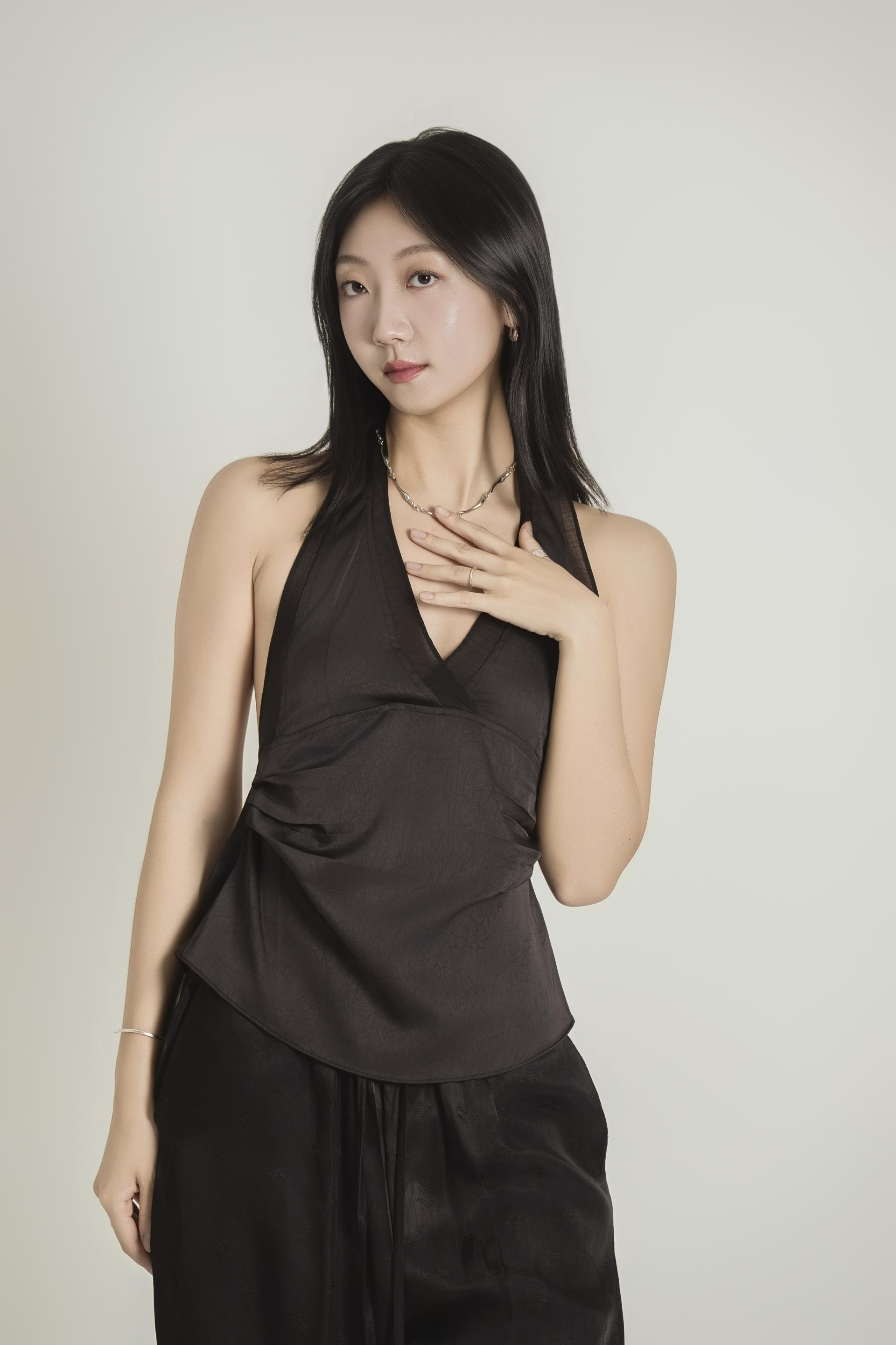 링 홀터 뷔스티에 탑