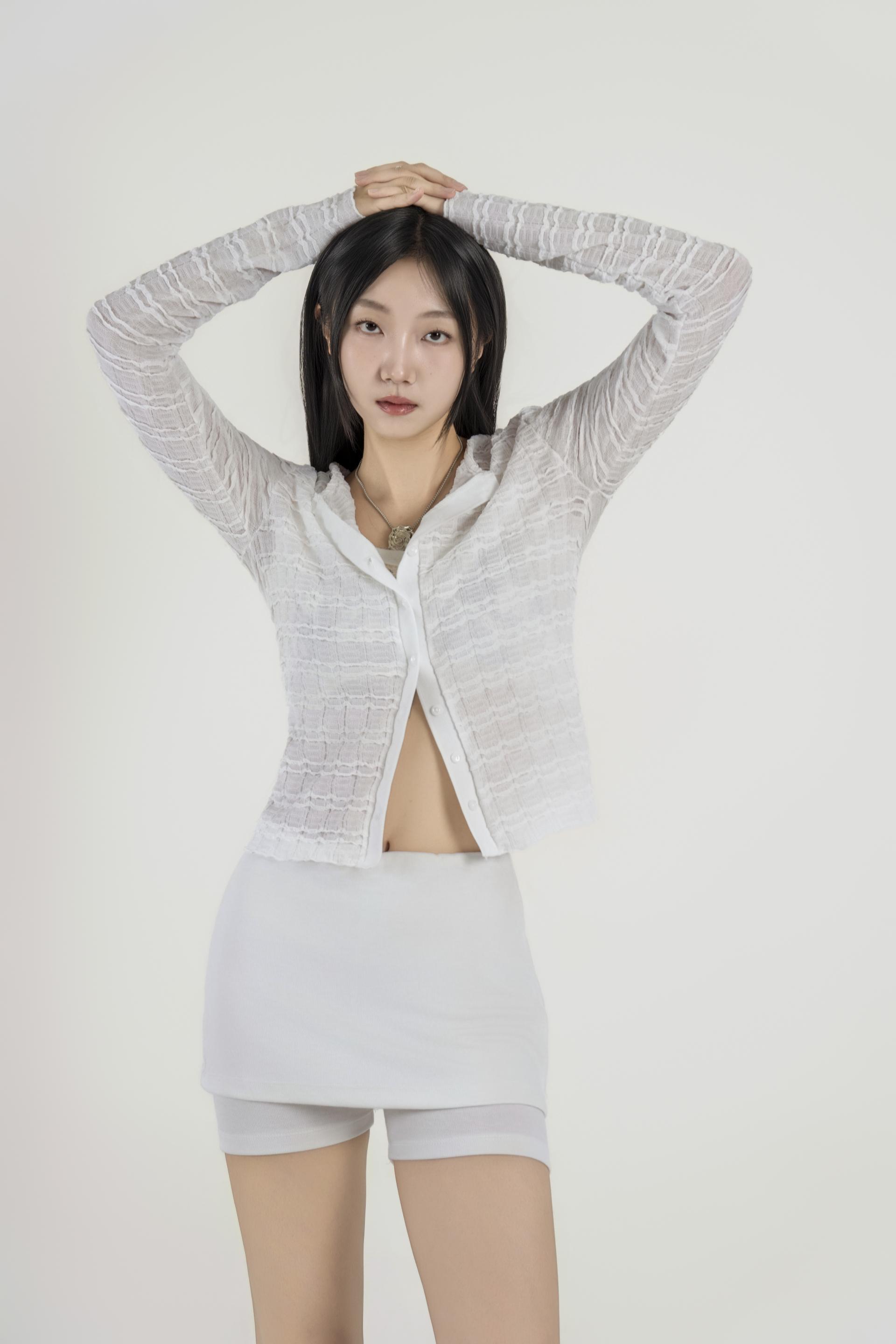 링클웨이브 시어 가디건