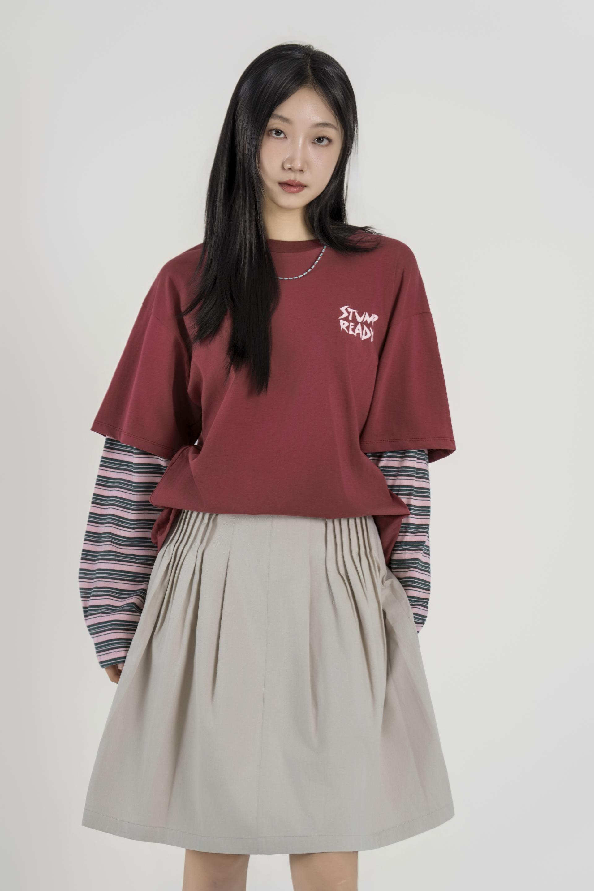 스텀프 레이어드 티셔츠