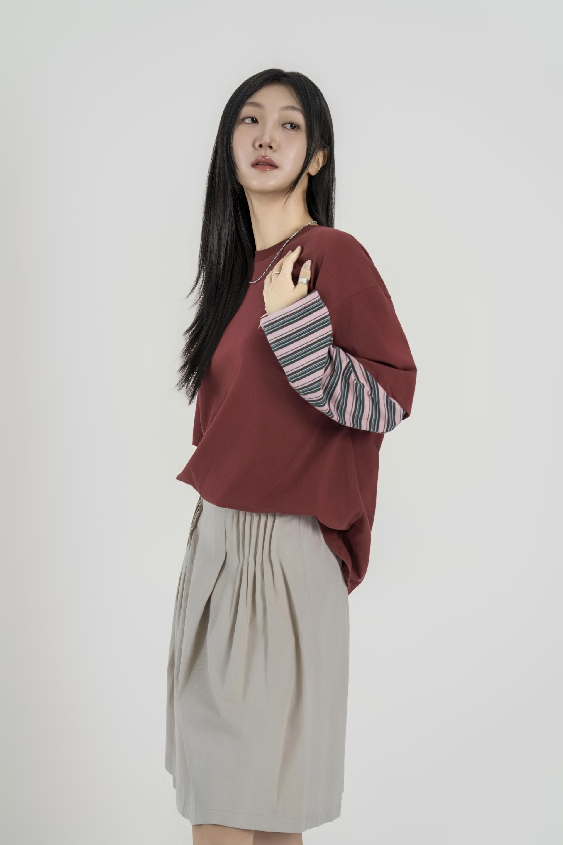 스텀프 레이어드 티셔츠