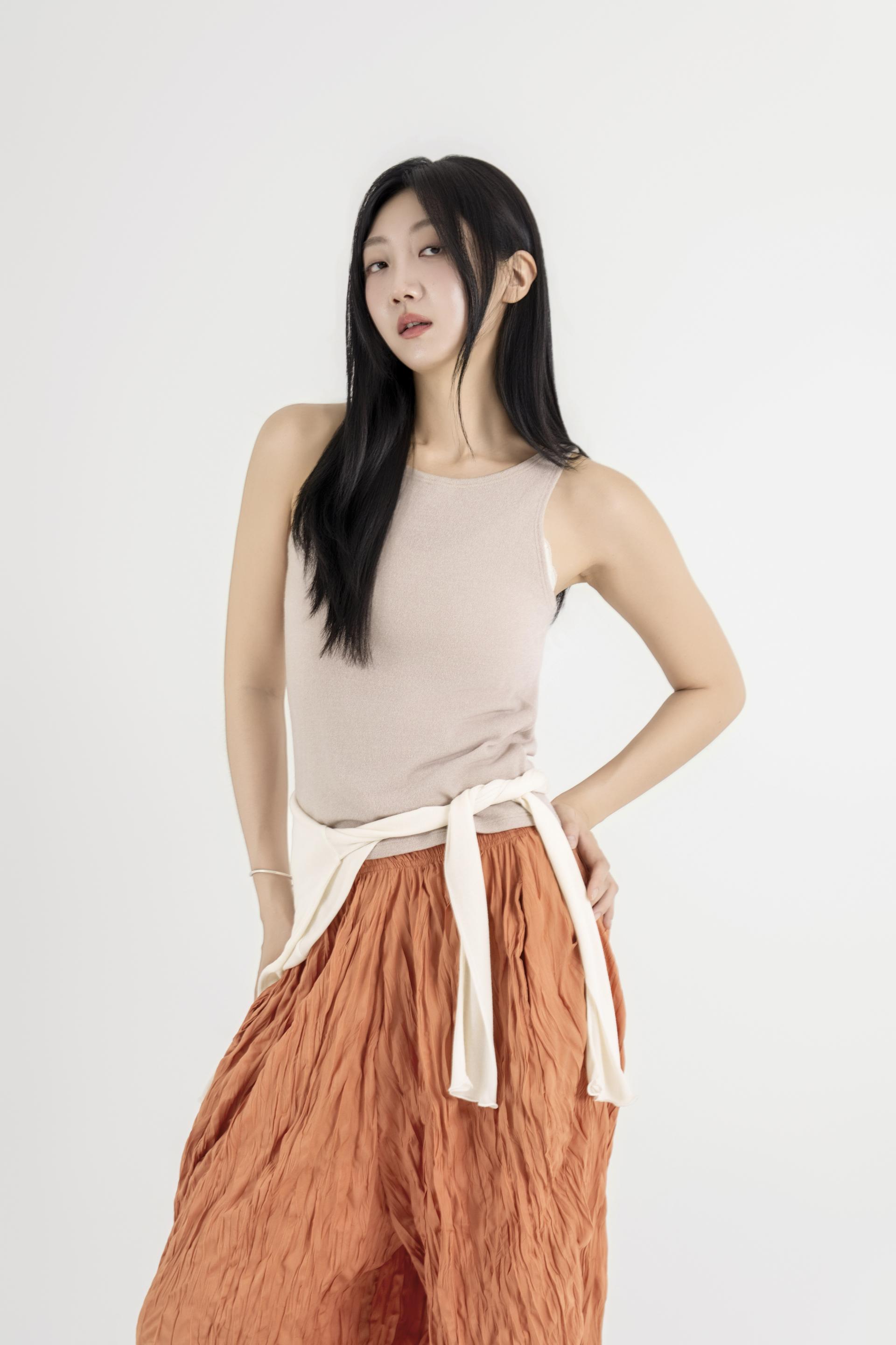 텍스처 볼륨 하렘 팬츠