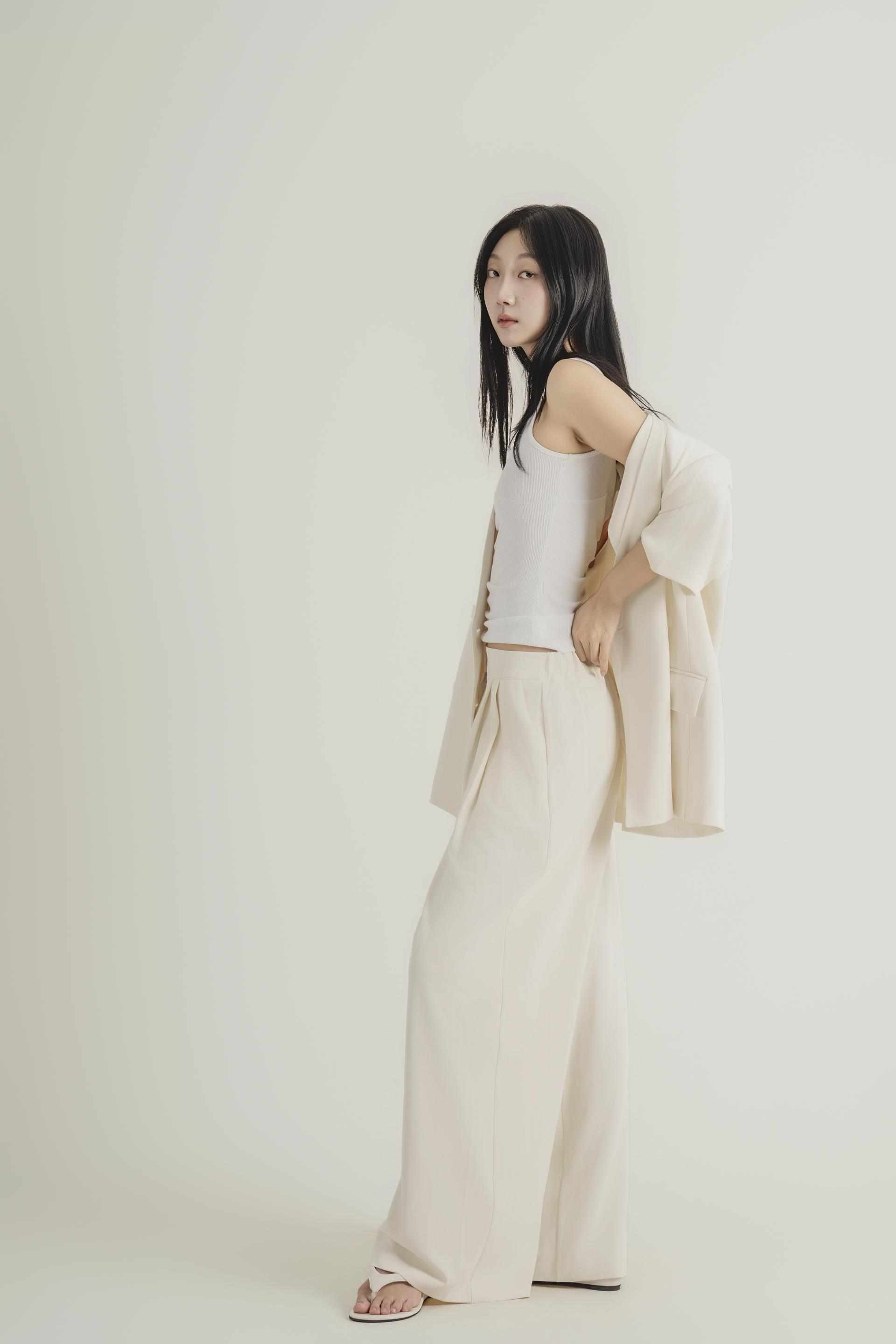 노카라 더블 와이드 팬츠 셋업