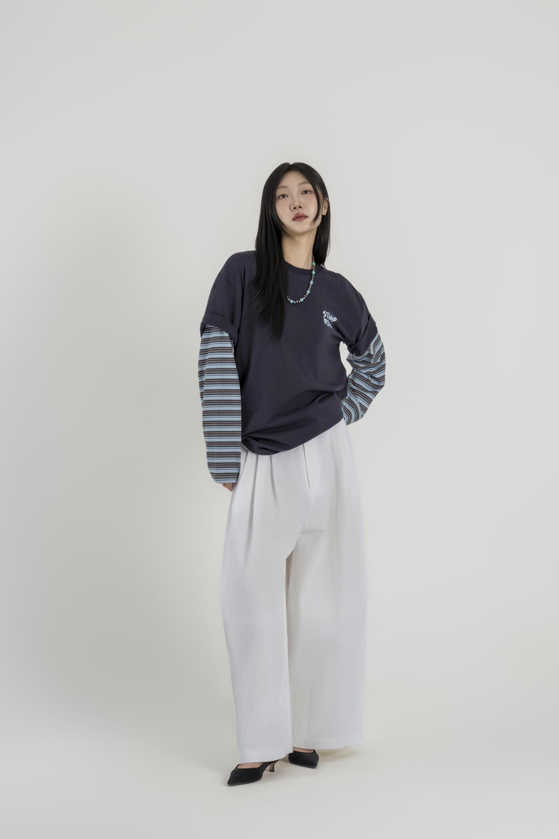 스텀프 레이어드 티셔츠