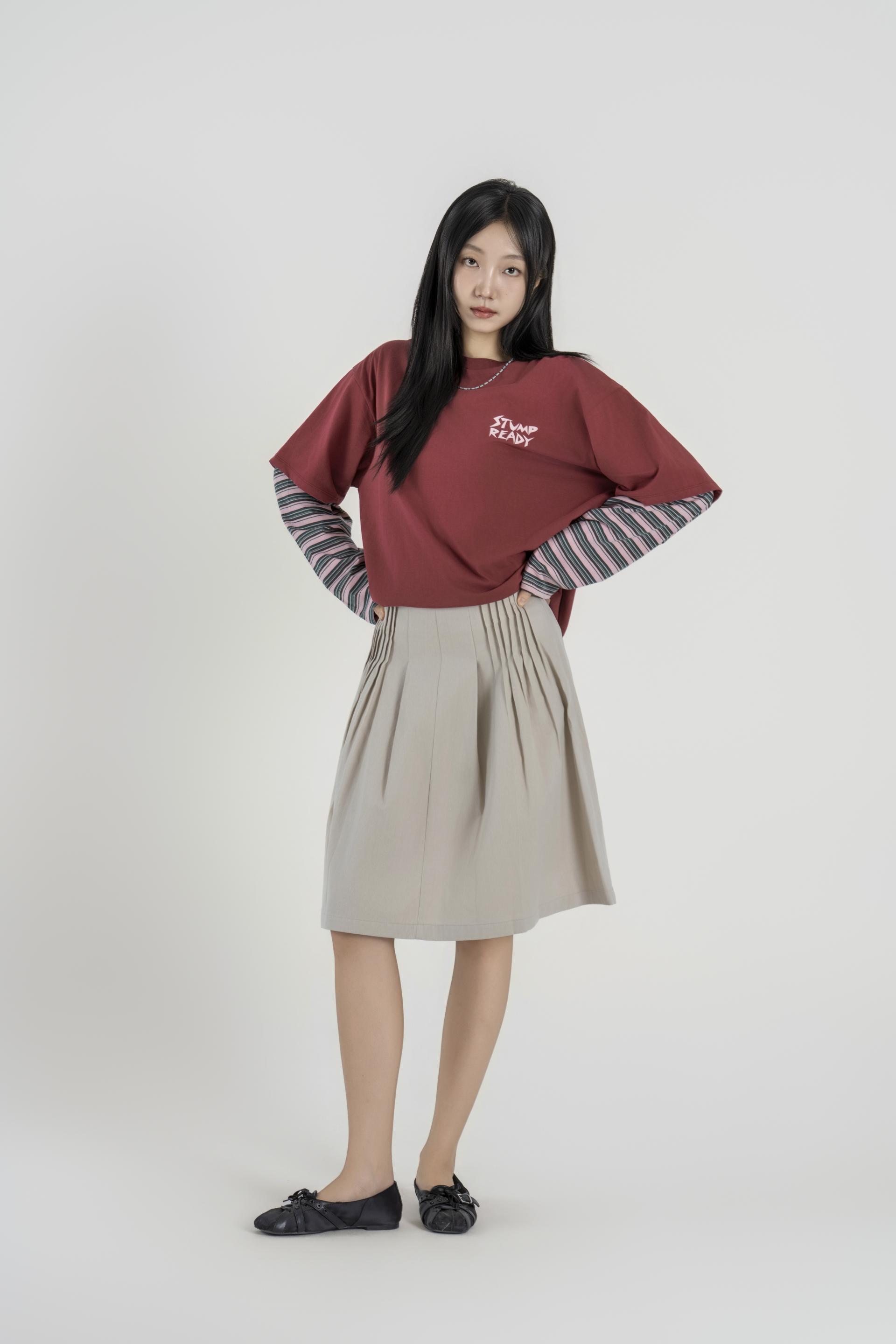 스텀프 레이어드 티셔츠