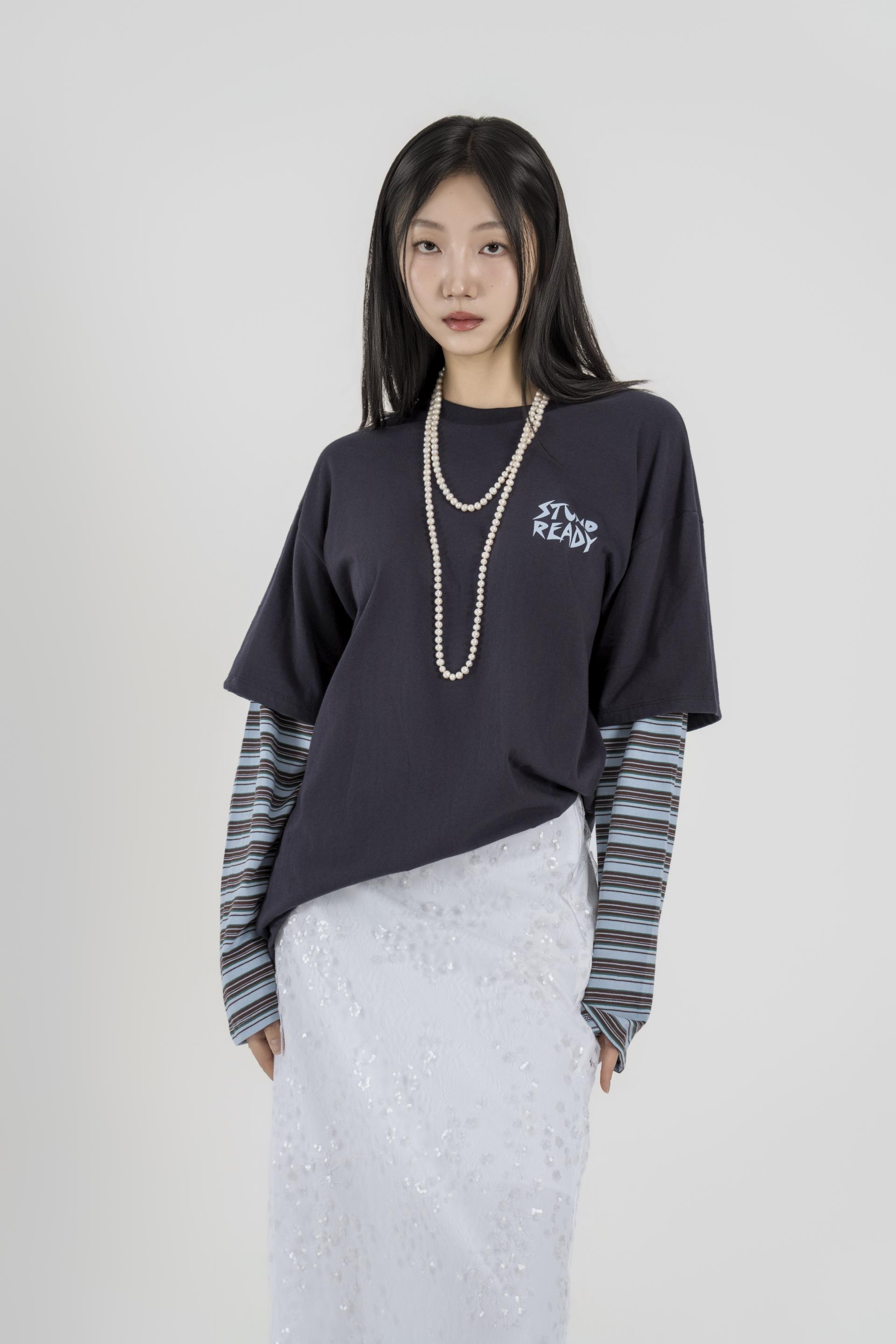 스텀프 레이어드 티셔츠