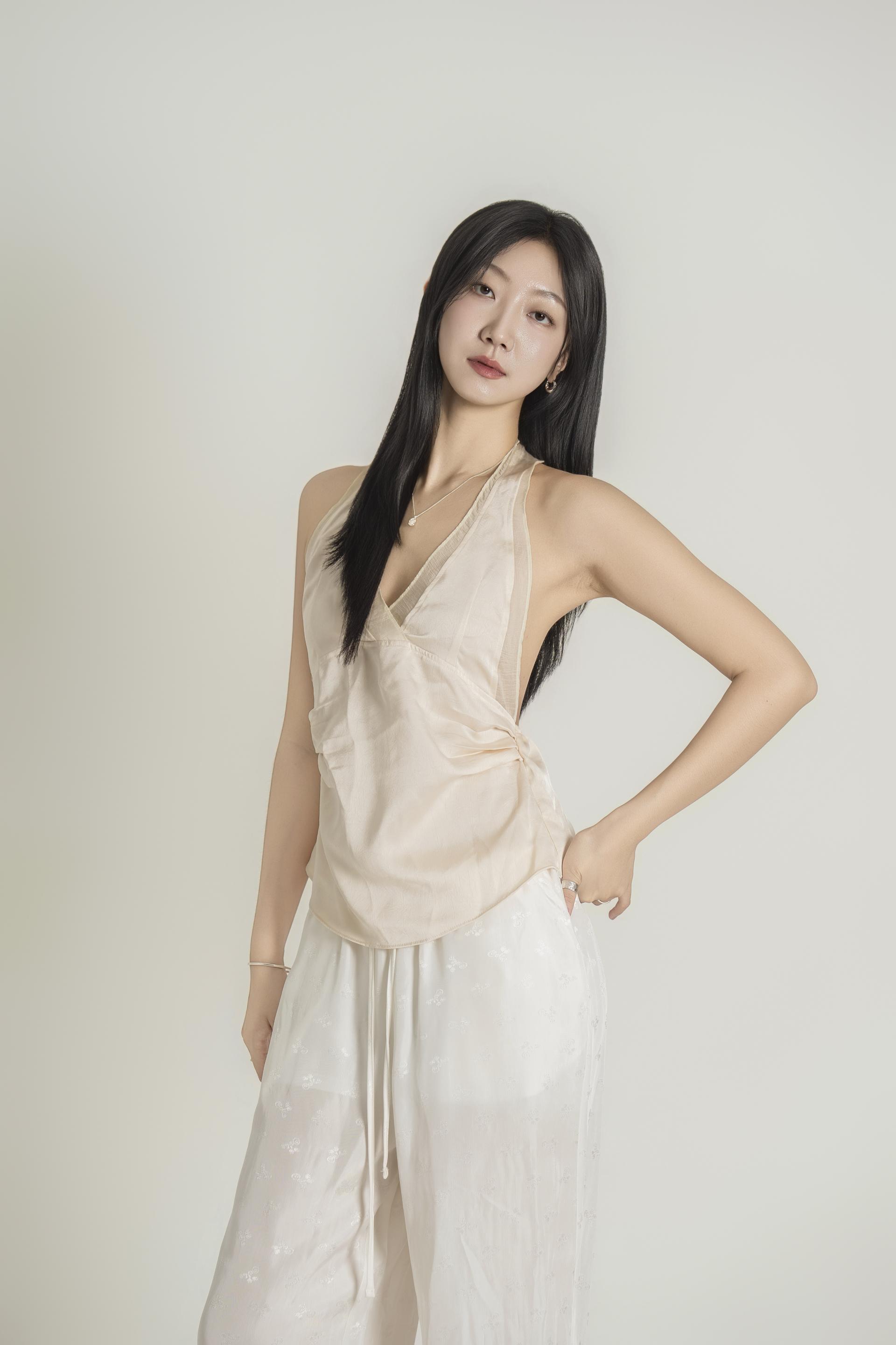 링 홀터 뷔스티에 탑