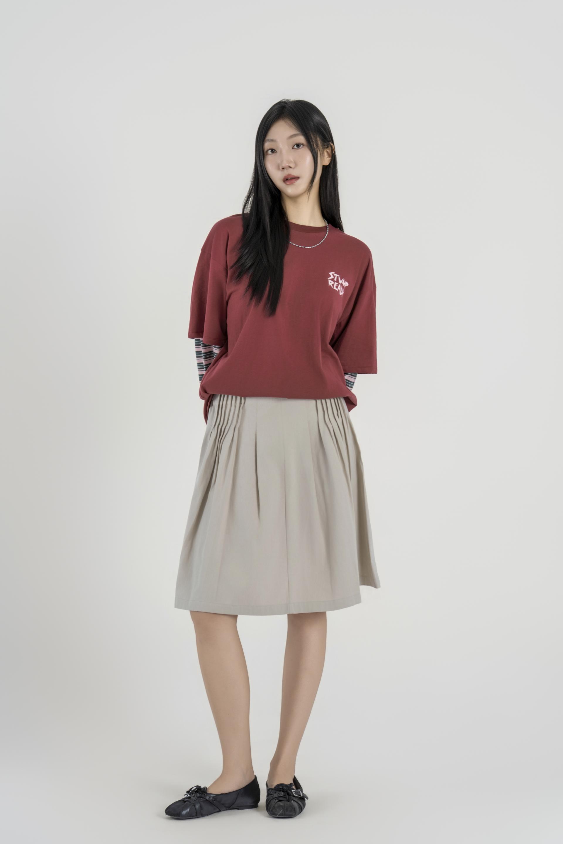 스텀프 레이어드 티셔츠