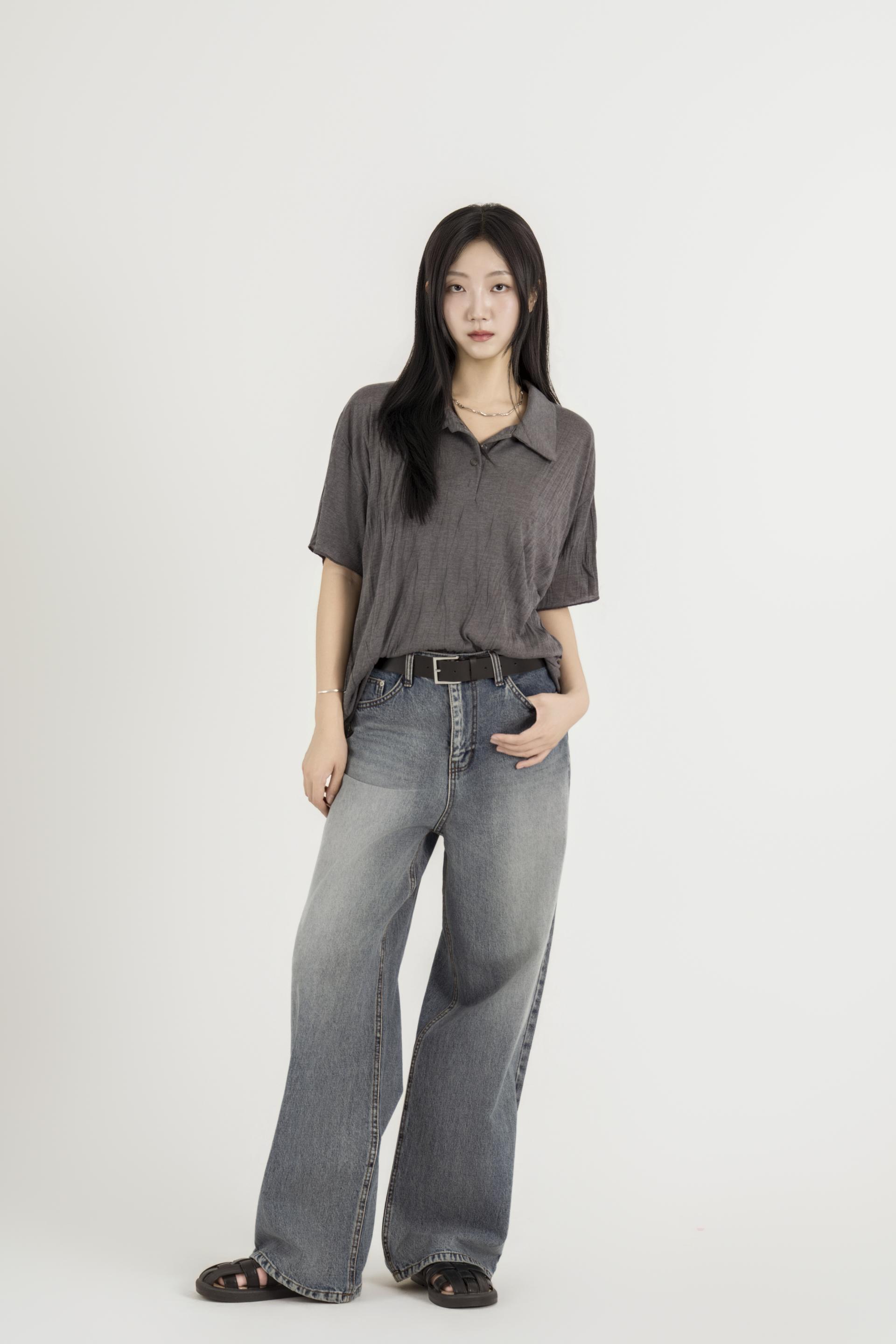 드라이 크링클 카라 탑