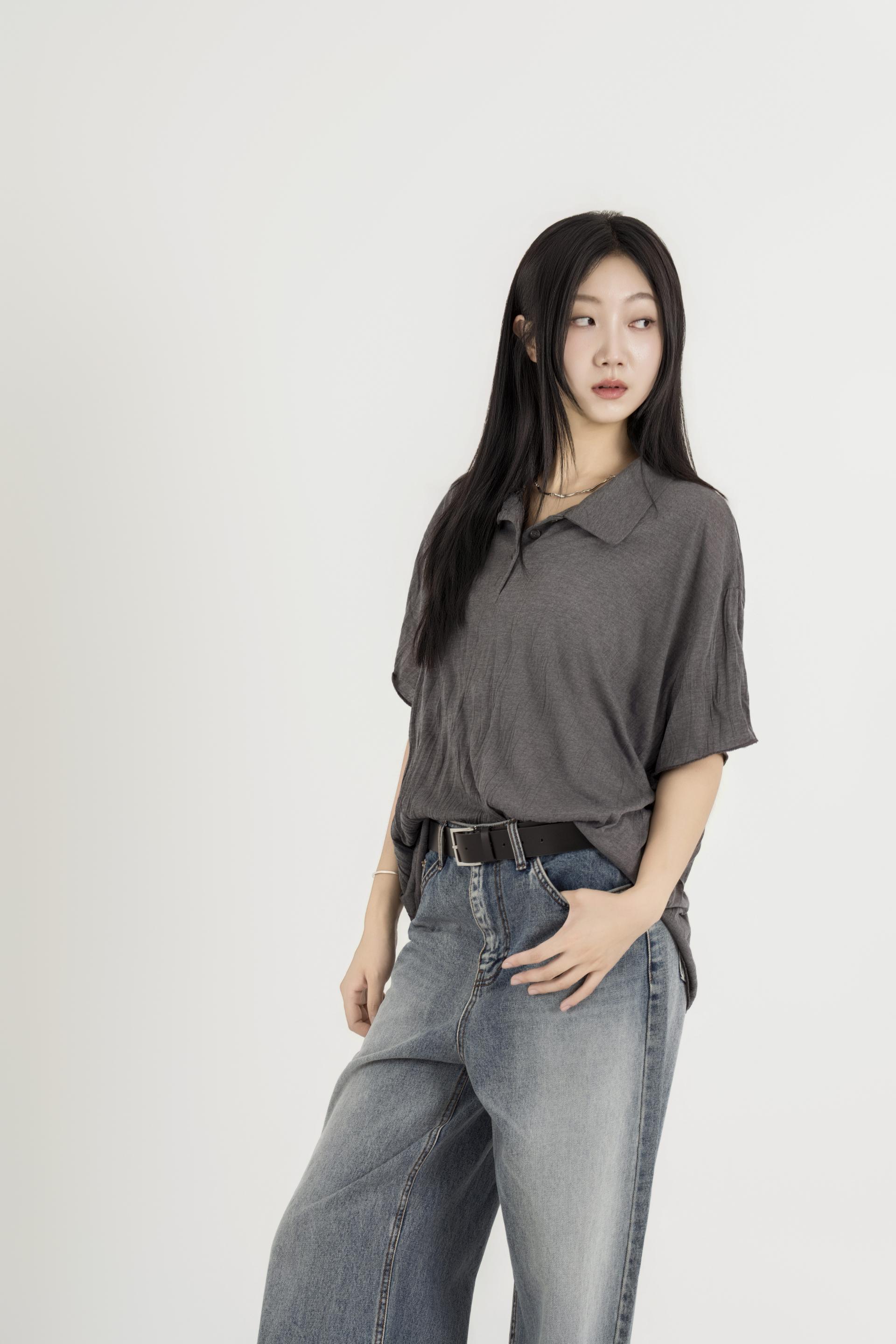드라이 크링클 카라 탑