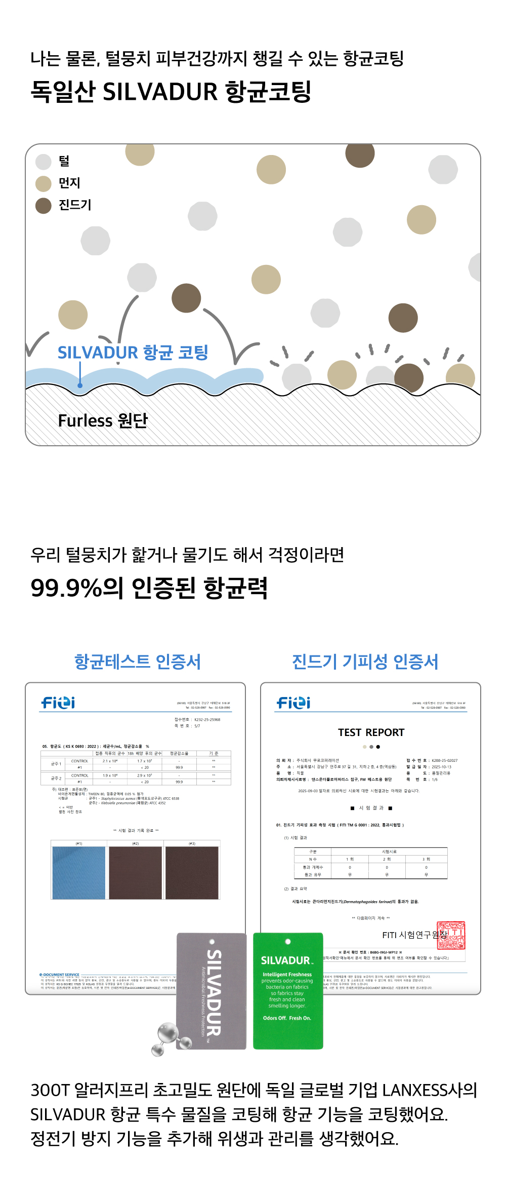 스냅핏 침대패드 & 방수 매트리스커버[겨울용] - 4Color, 4Size