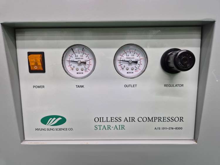 Compressor Star Transition Module MYUNG SUNG Oilless Air Compressor Star-300D 명성 콤프레샤 : 엠아이티솔루션