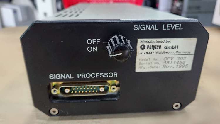 Polytec Sensor polytec OFV 302 Sensor Head : 엠아이티솔루션