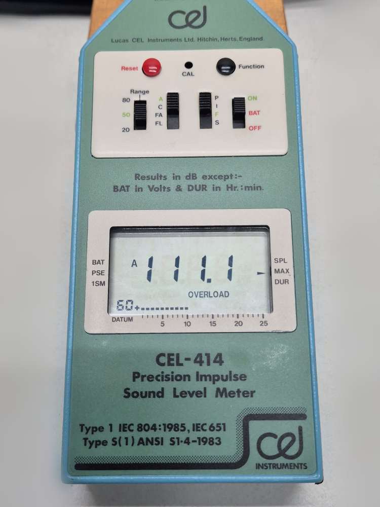 CEL-414 Precision Impulse Sound Level Meter 소음계 : 엠아이티솔루션