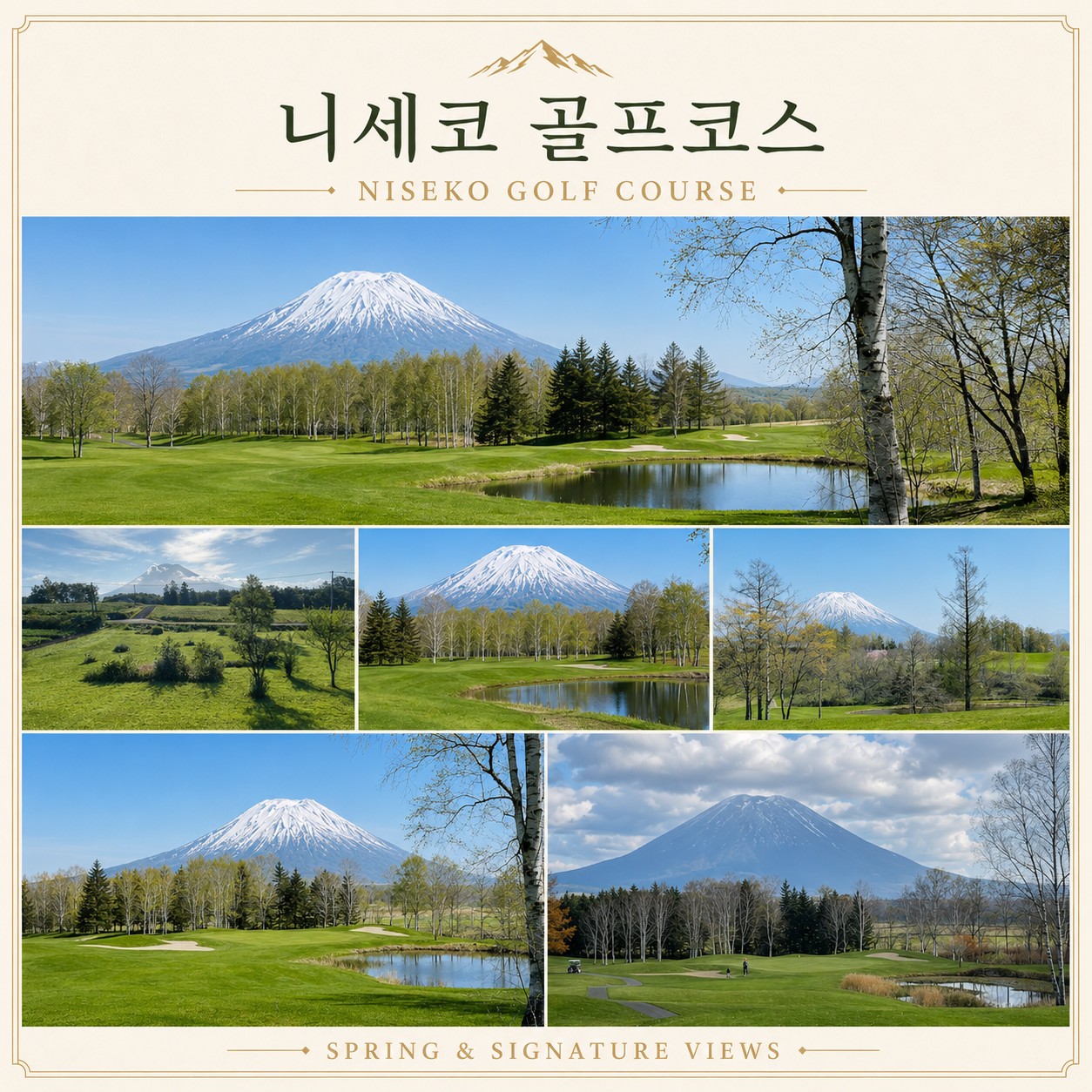 🏔️ 일본 북해도 니세코 힐튼 골프 3박 항공팩