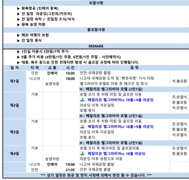☘️나고야의 오거스타! 메달리온 벨그라비아CC